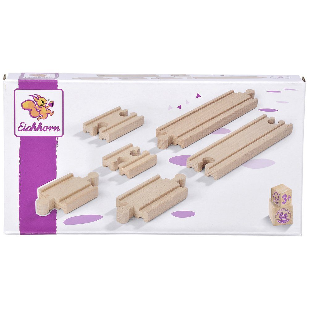 Eichhorn Spielzeug-Eisenbahn Eichhorn Bahn, Ausgleichsschienen 6-tlg. günstig online kaufen