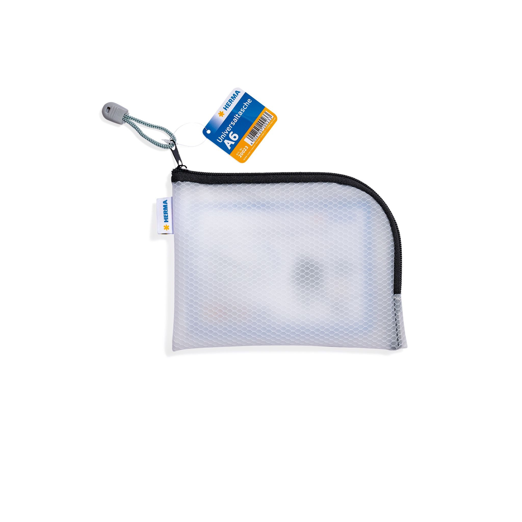 HERMA Dokumententasche Herma Universaltasche Etui A6+ 19 x 14 cm schwarz