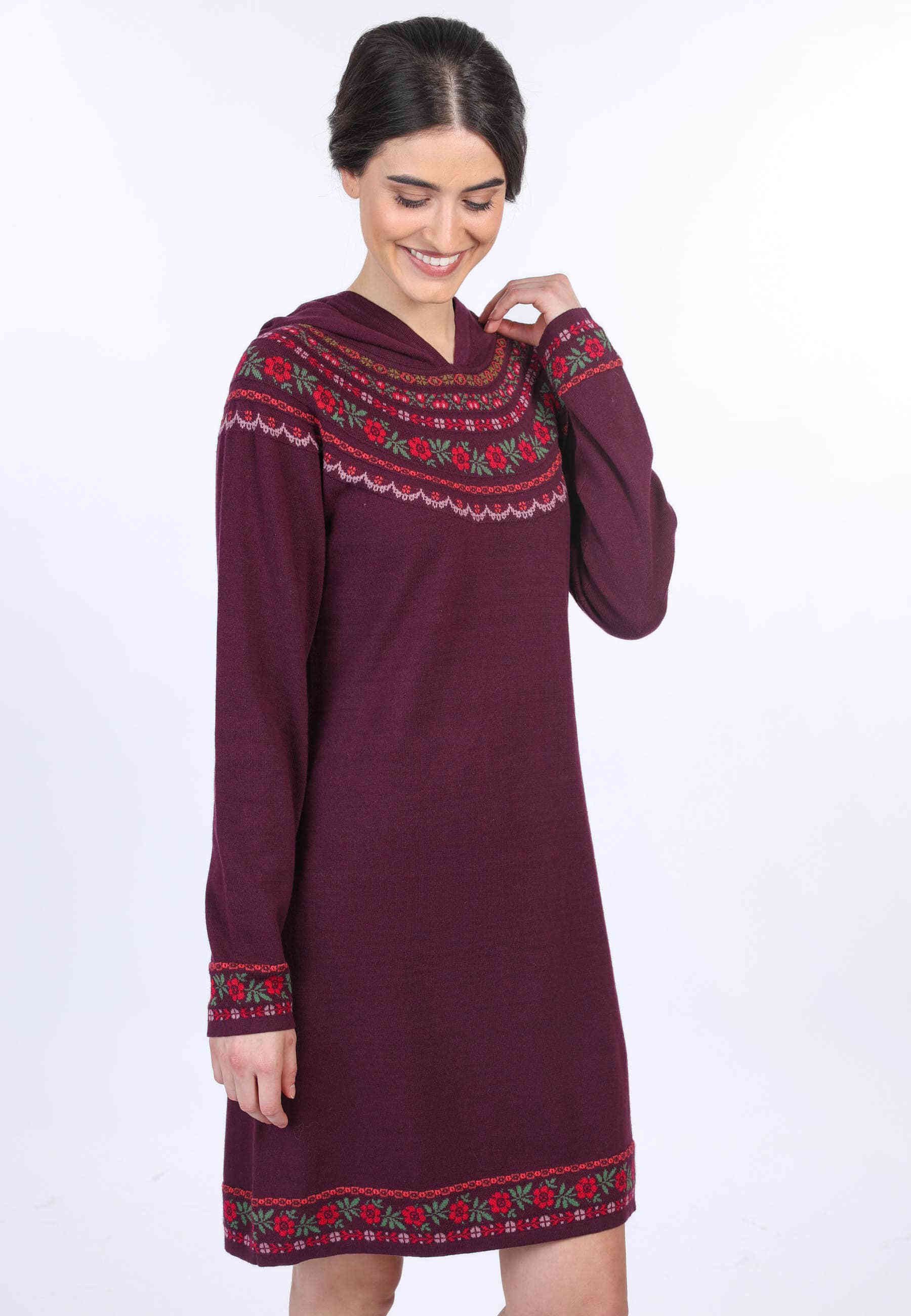 Sorgenfri Sylt Strickkleid Astoria Flower
