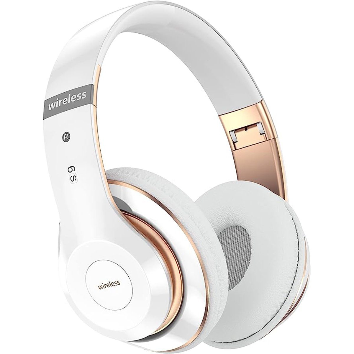 Bluetooth Over-Ear-Kopfhörer 40 Std Spielzeit Wireless Faltbare Over-Ear-Kopfhörer