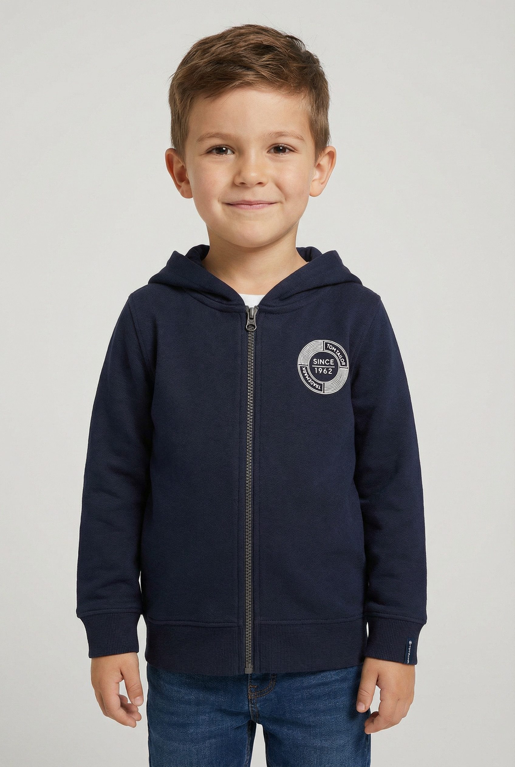 TOM TAILOR Sweatjacke mit Kapuze