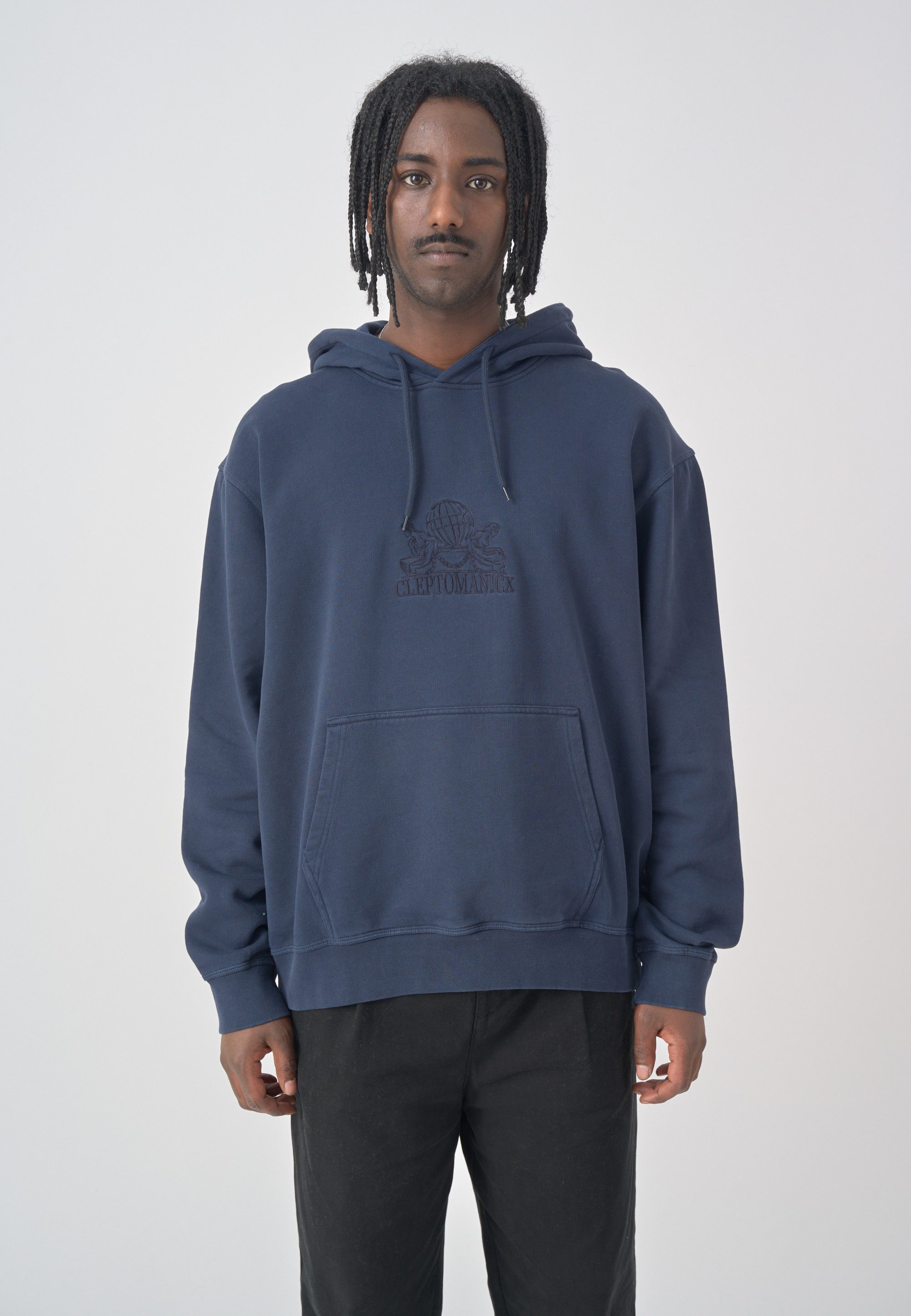 Cleptomanicx Kapuzensweatshirt Boxy Hooded Residence im lockeren Schnitt