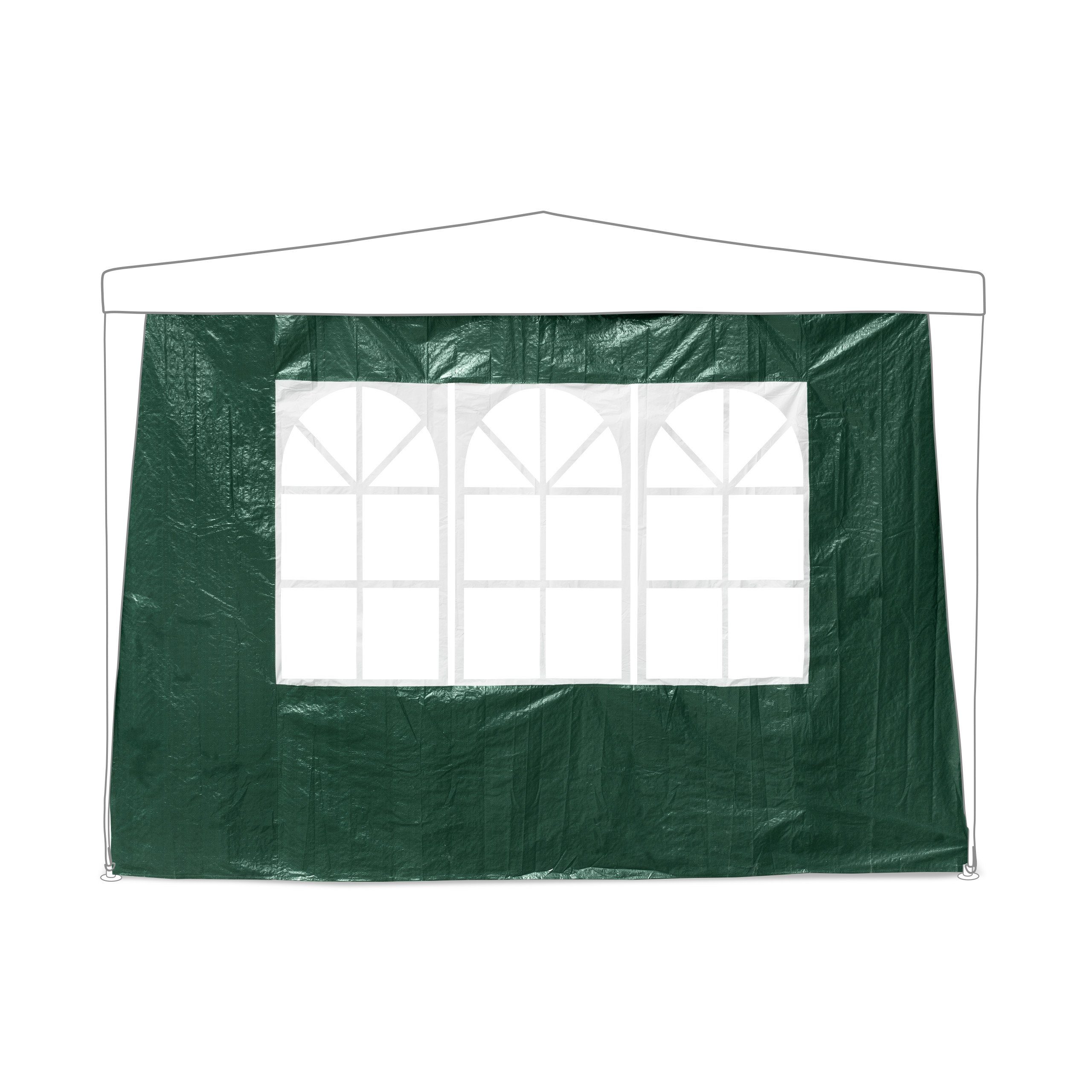 relaxdays Pavillonseitenteil Pavillon-Seitenteile 2er Set, 290x190 günstig online kaufen
