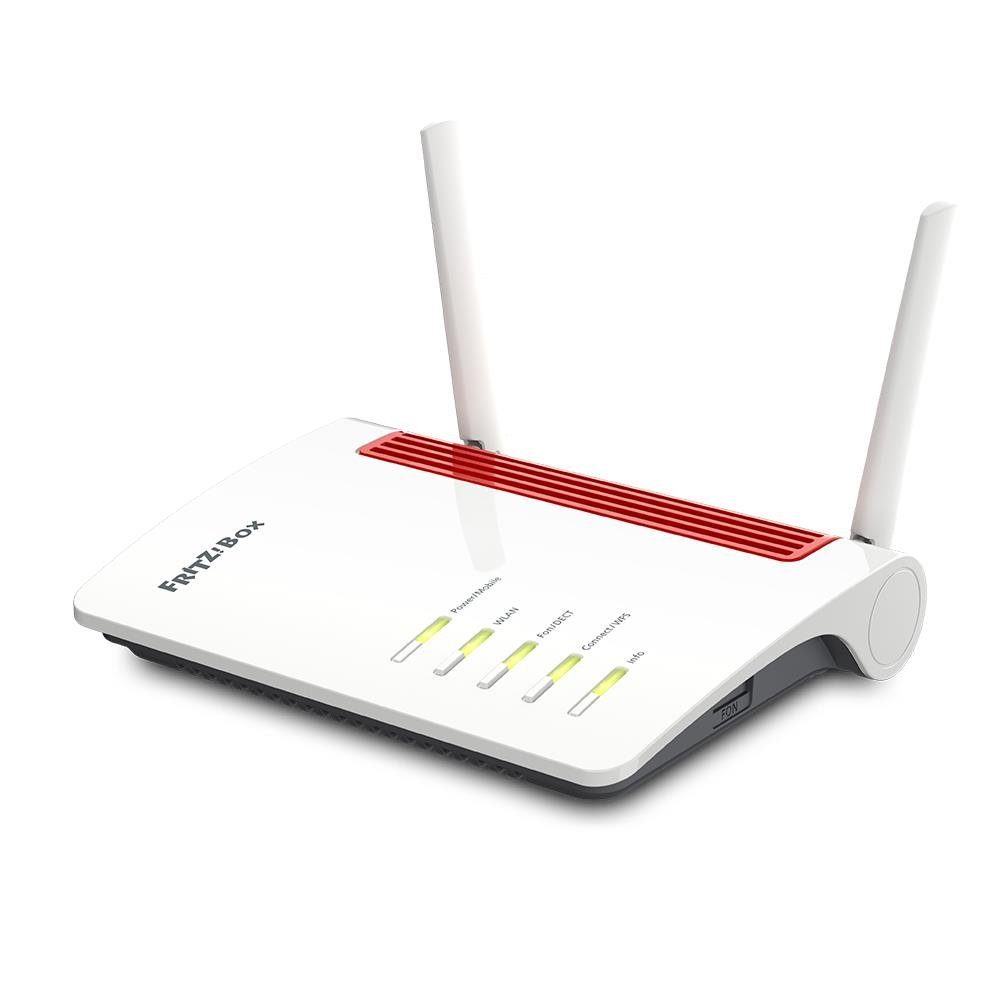 Fritz! FRITZ!Box 6850 5G WLAN-Router, Mobilfunk-Internet mit bis zu 1.300 MBit/s