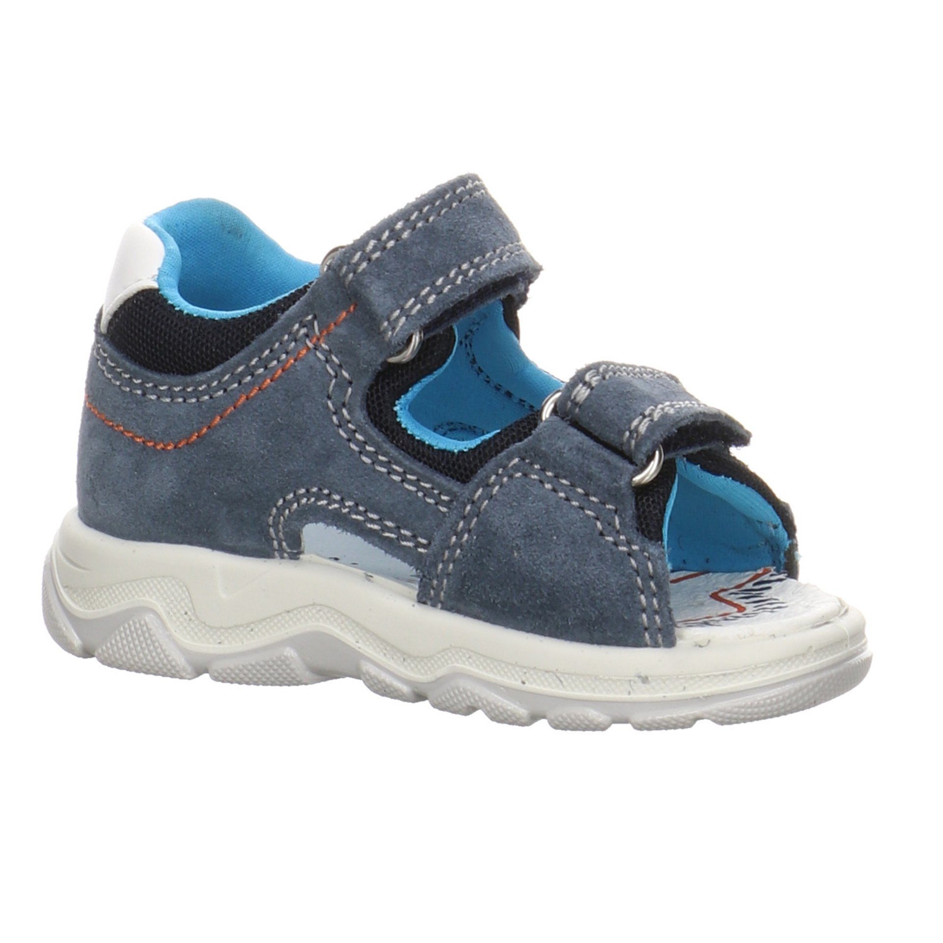 Leder-/Textilkombination Lurchi Azzuro Sandale Schuhe Sandalen Minilette Kinderschuhe Gani Jungen