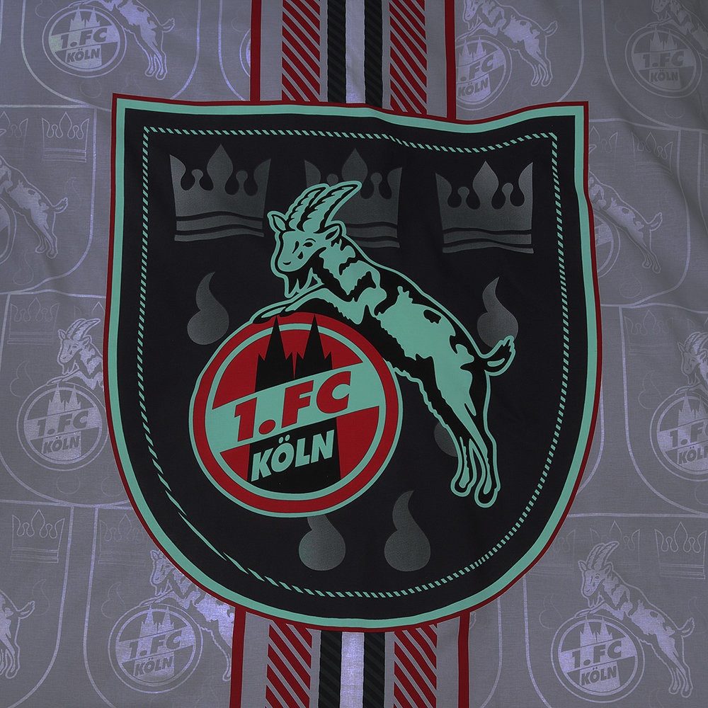 1. FC Köln Bettwäsche Bettwäsche Leuchtend Logo & Stadtwappen günstig online kaufen