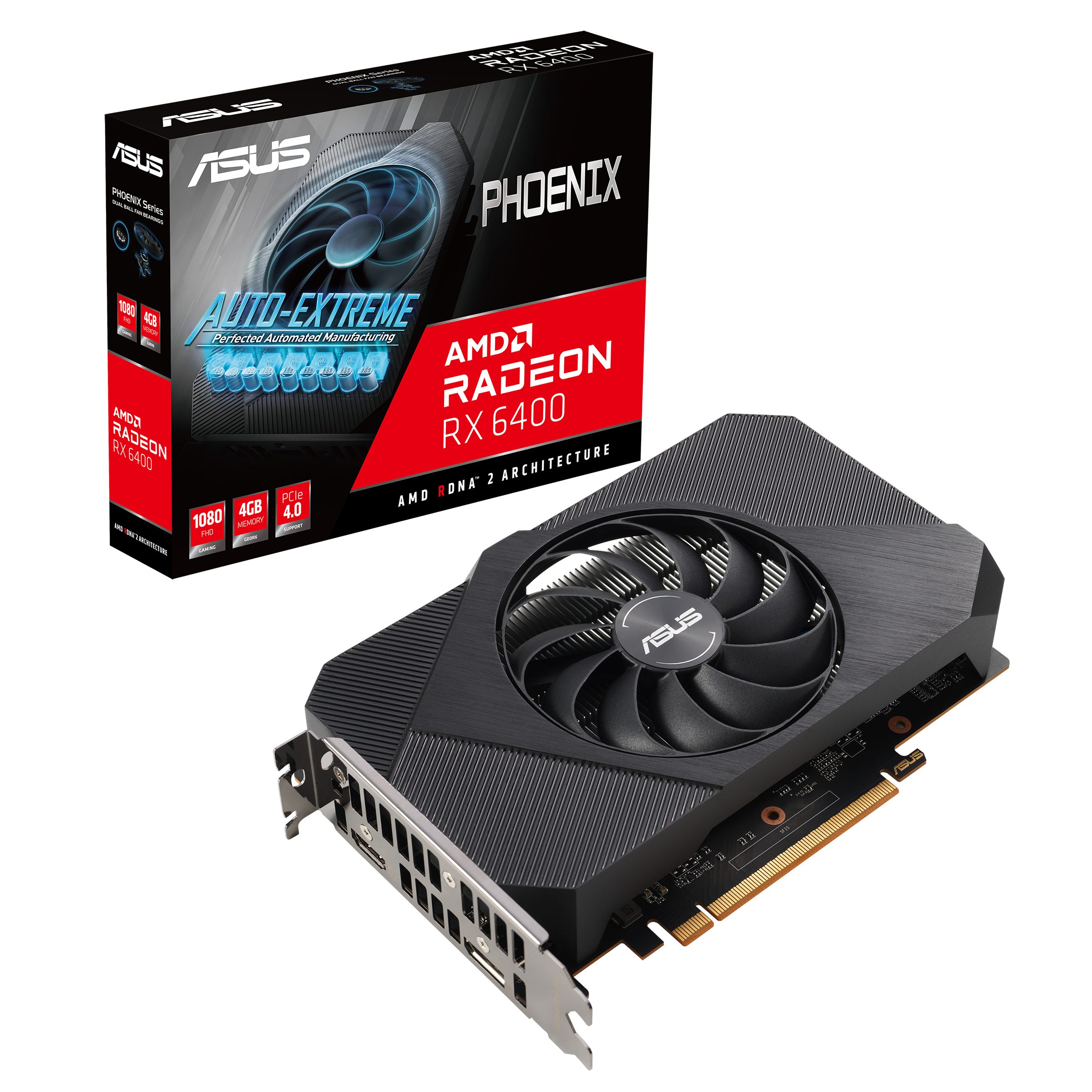 Asus PH-RX6400-4G Grafikkarte (4 GB)