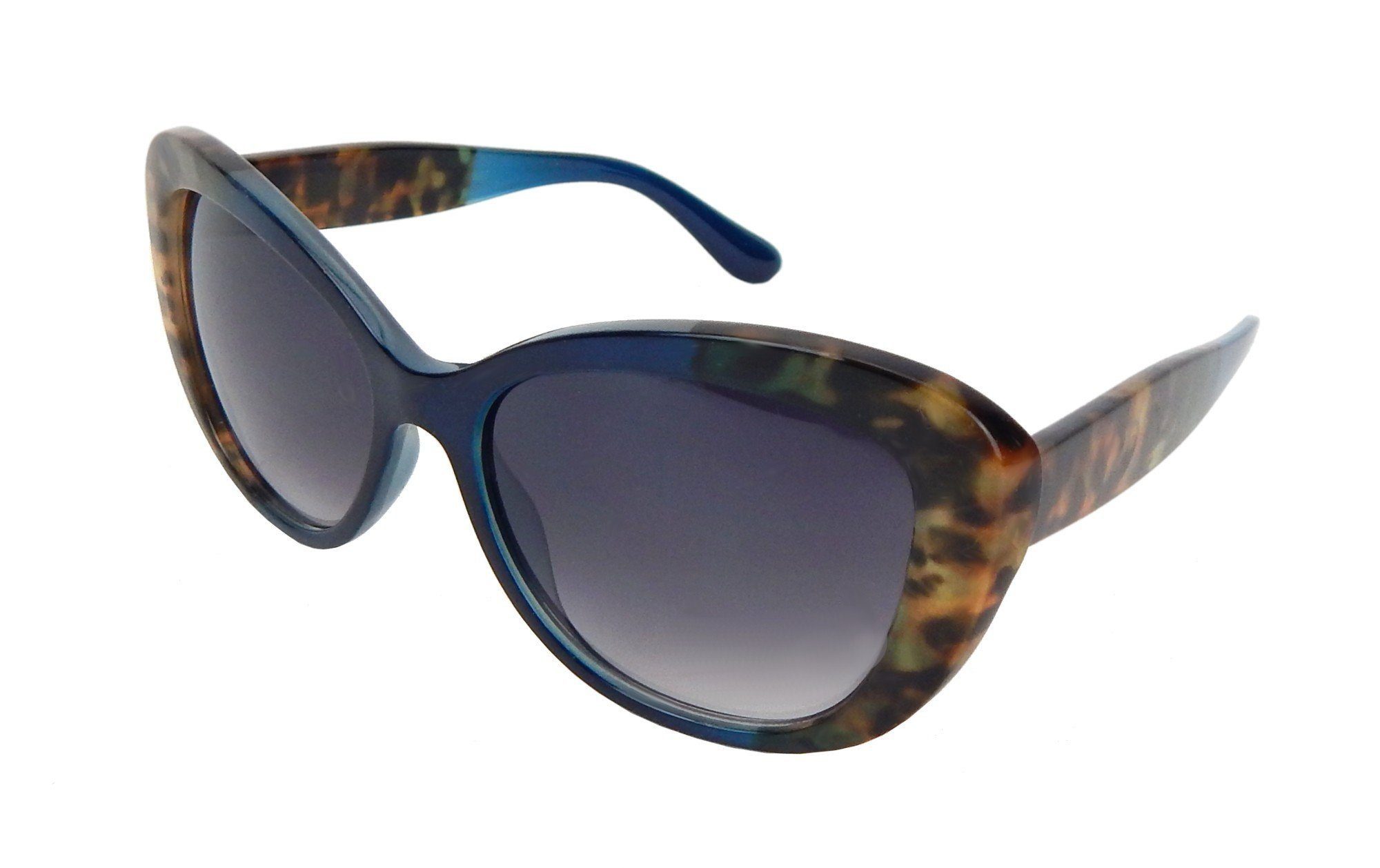 Ella Jonte Sonnenbrille in Schildpatt-Optik UV 400 Blau