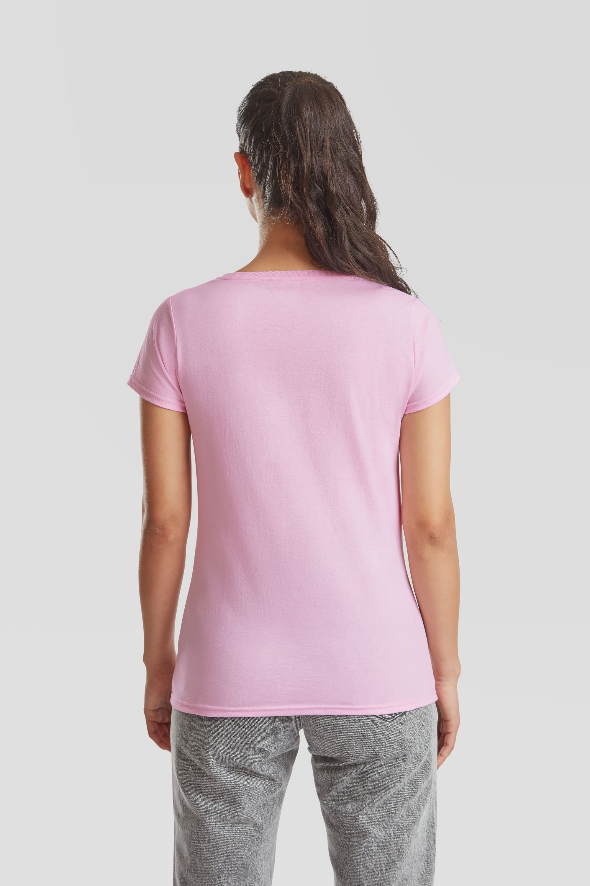Fruit of the Loom Rundhalsshirt Fruit of the Loom Valueweight T Lady-Fit – Bild 5 von 5