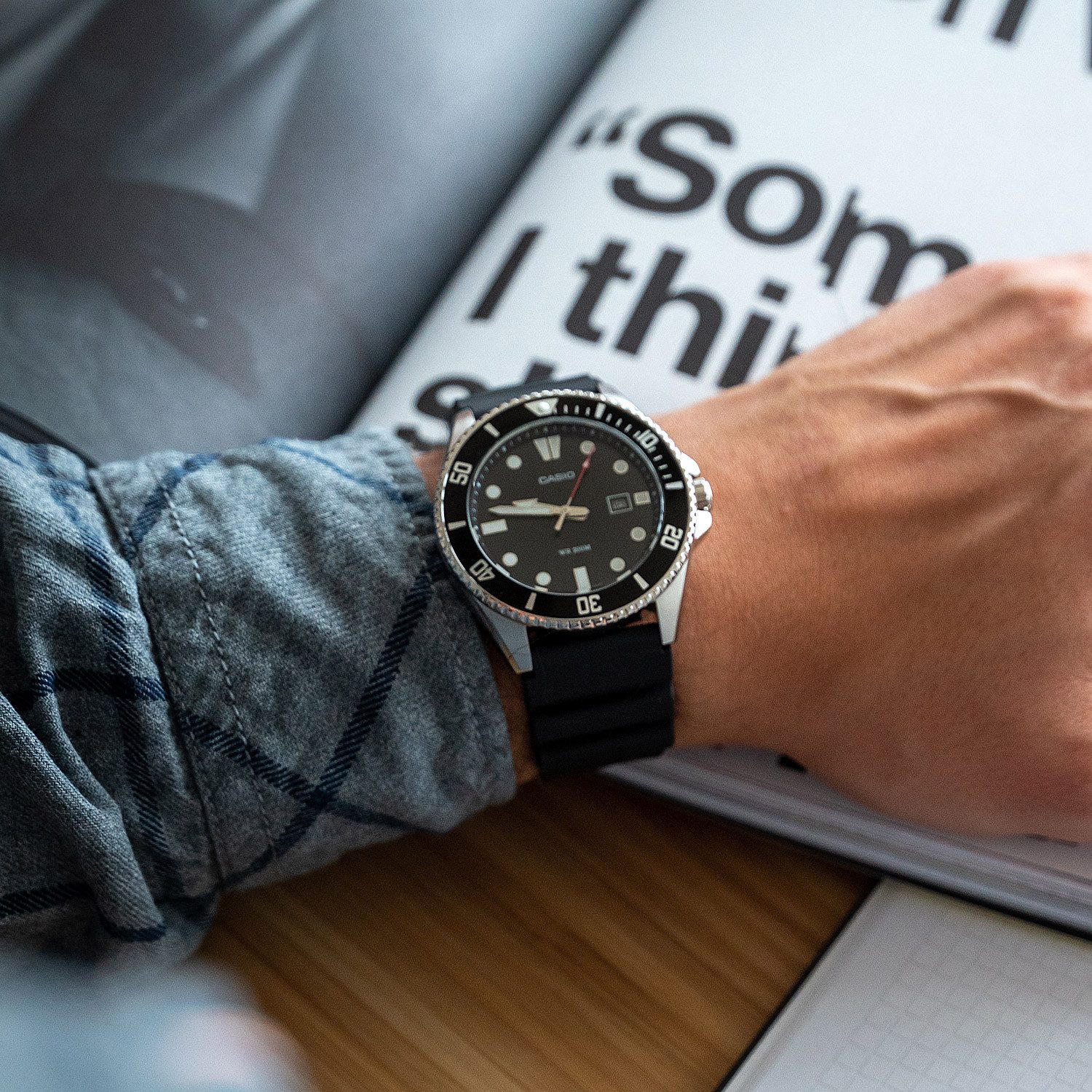 CASIO Quarzuhr Casio MDV-107-1A1VEF Collection Herrenuhr günstig online kaufen