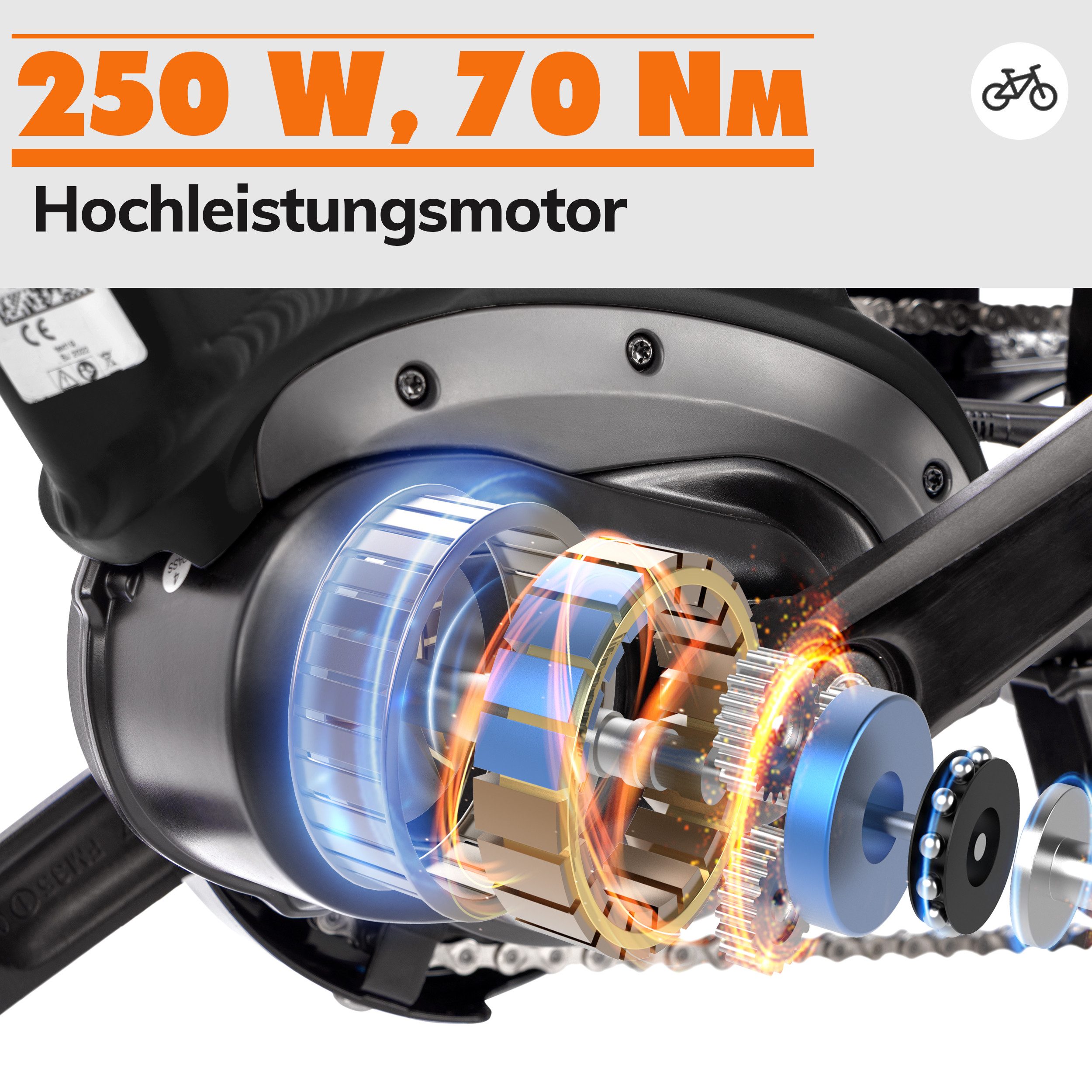 SAXXX E-Bike Cityrad 28 Zoll, 70 Nm Antrieb, Mittelmotor, max. 100km, 95 % vormontiert, 9 Gang SHIMANO Alivio Schaltwerk, Kettenschaltung, Mittelmotor, 418 Wh, (Für Alltag, Arbeitsweg und längere Fahrten auf wechselnden Strecken), hydr. Bremsen, bis 130kg belastbar, Elektrofahrrad für Damen Herren
