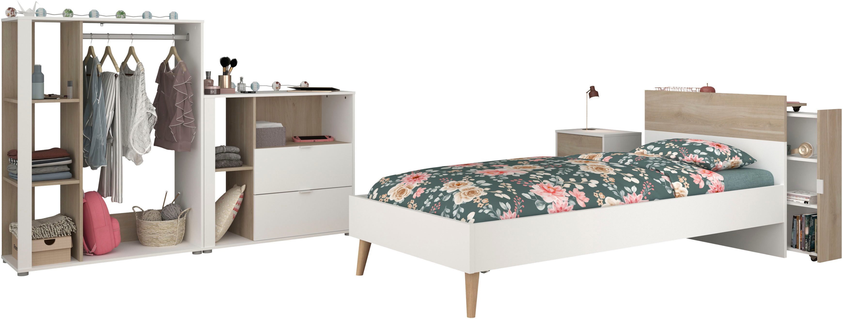 Parisot Jugendzimmer-Set Parisot Aalborg 5, (Set, 5-tlg)