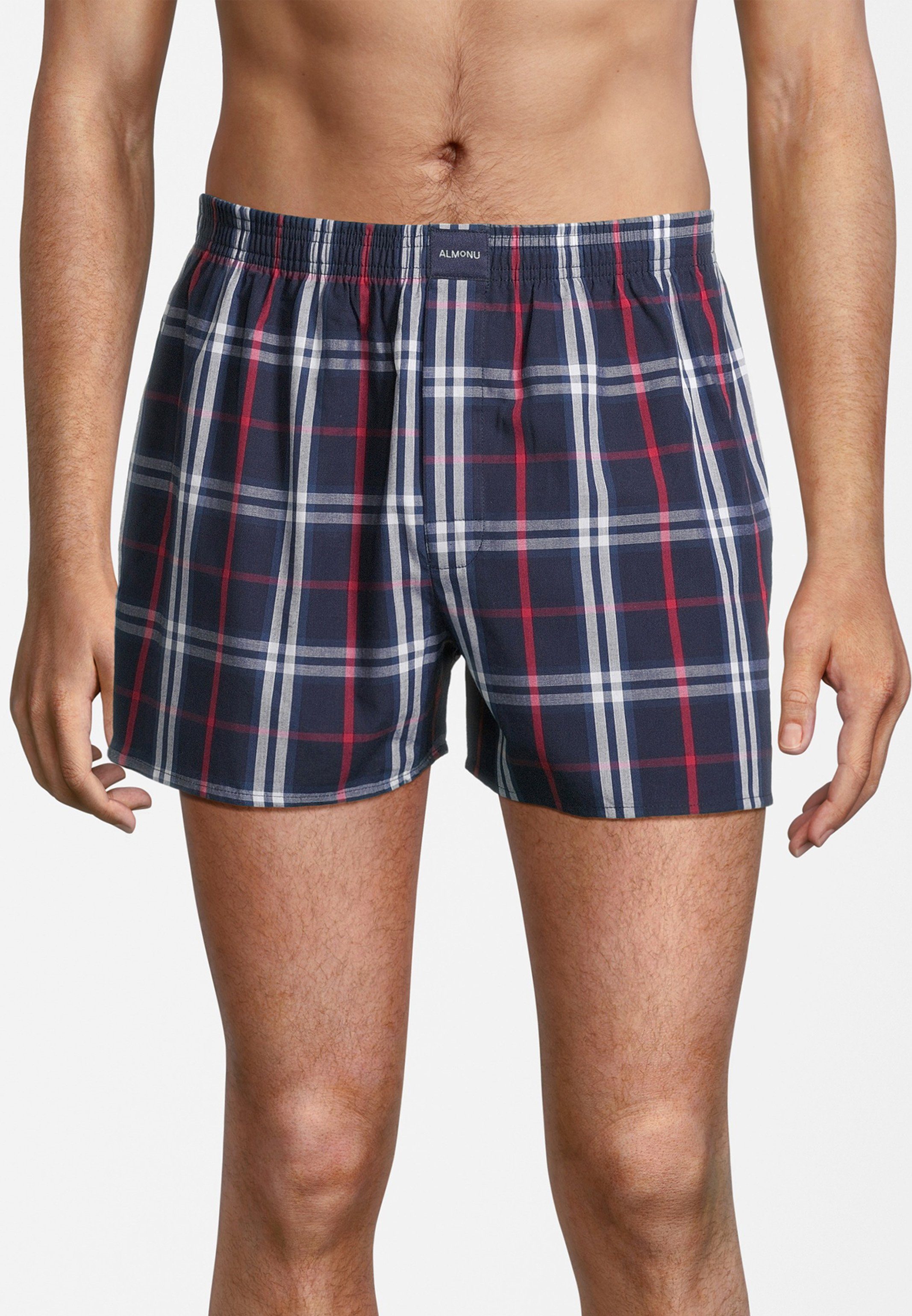 Almonu Boxershorts 3er Pack Web (Spar-Set, günstig online kaufen