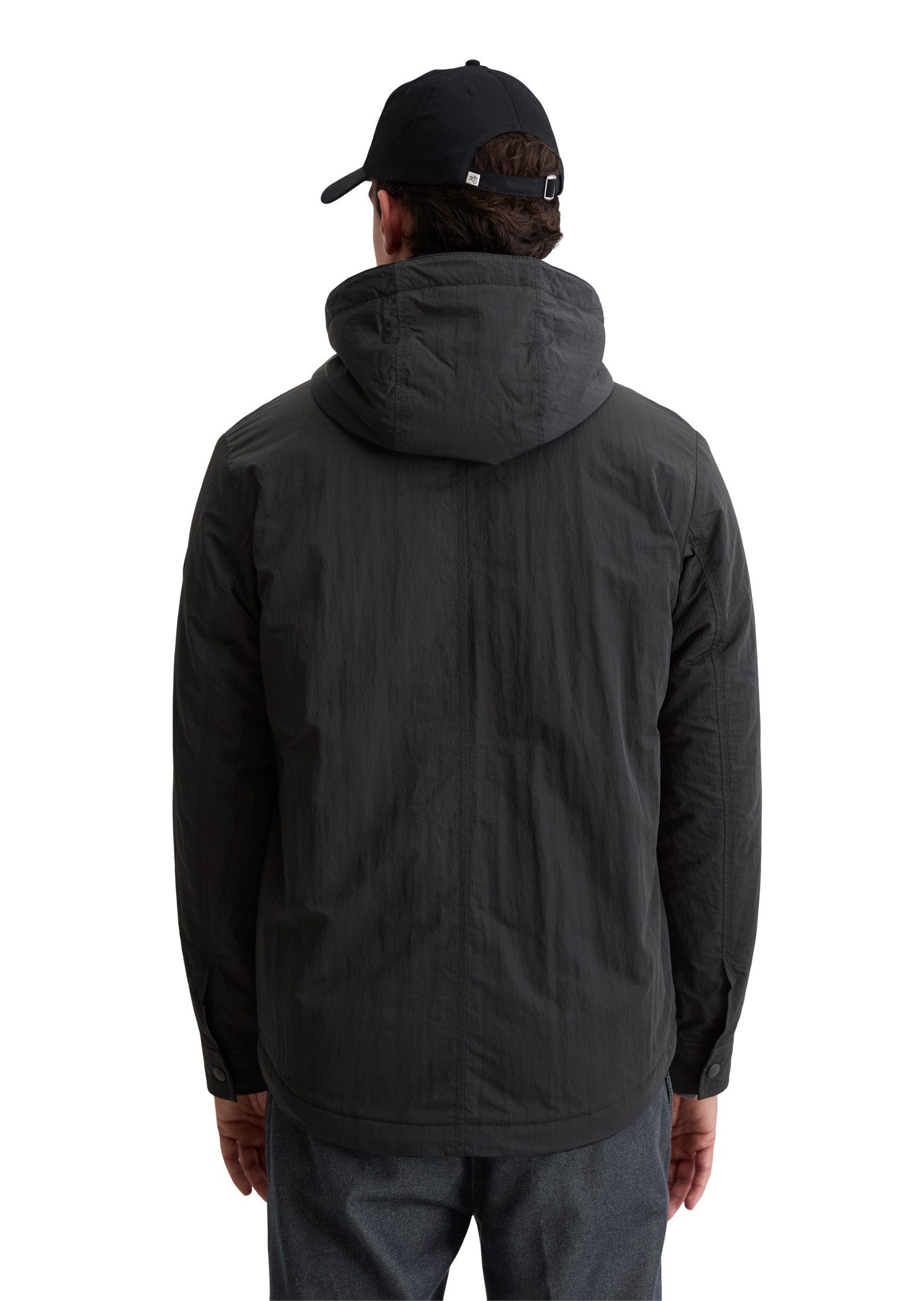 Marc O'Polo Outdoorjacke mit abnehmbarer Kapuze