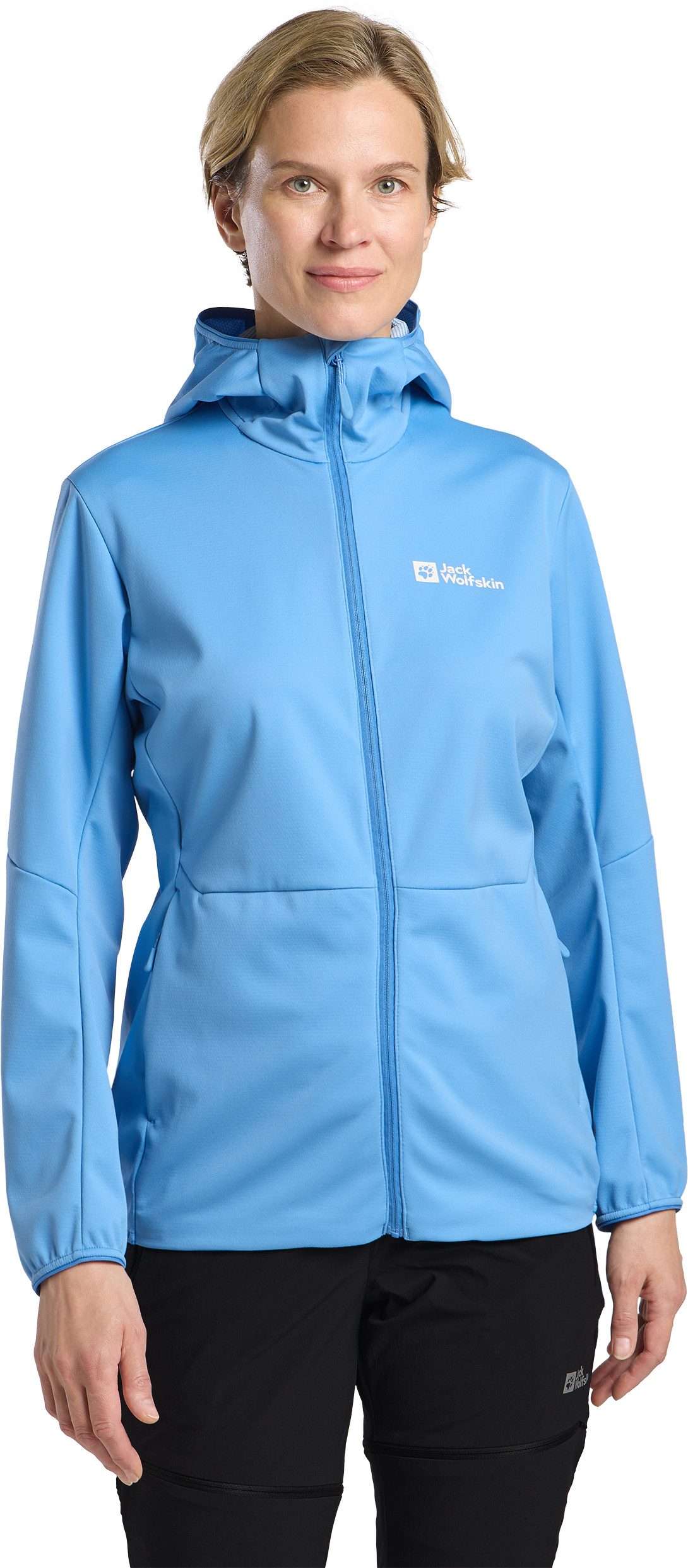 Jack Wolfskin Softshelljacke FELDBERG HOODY W mit zwei Hüfttaschen, atmungsaktiv, winddicht