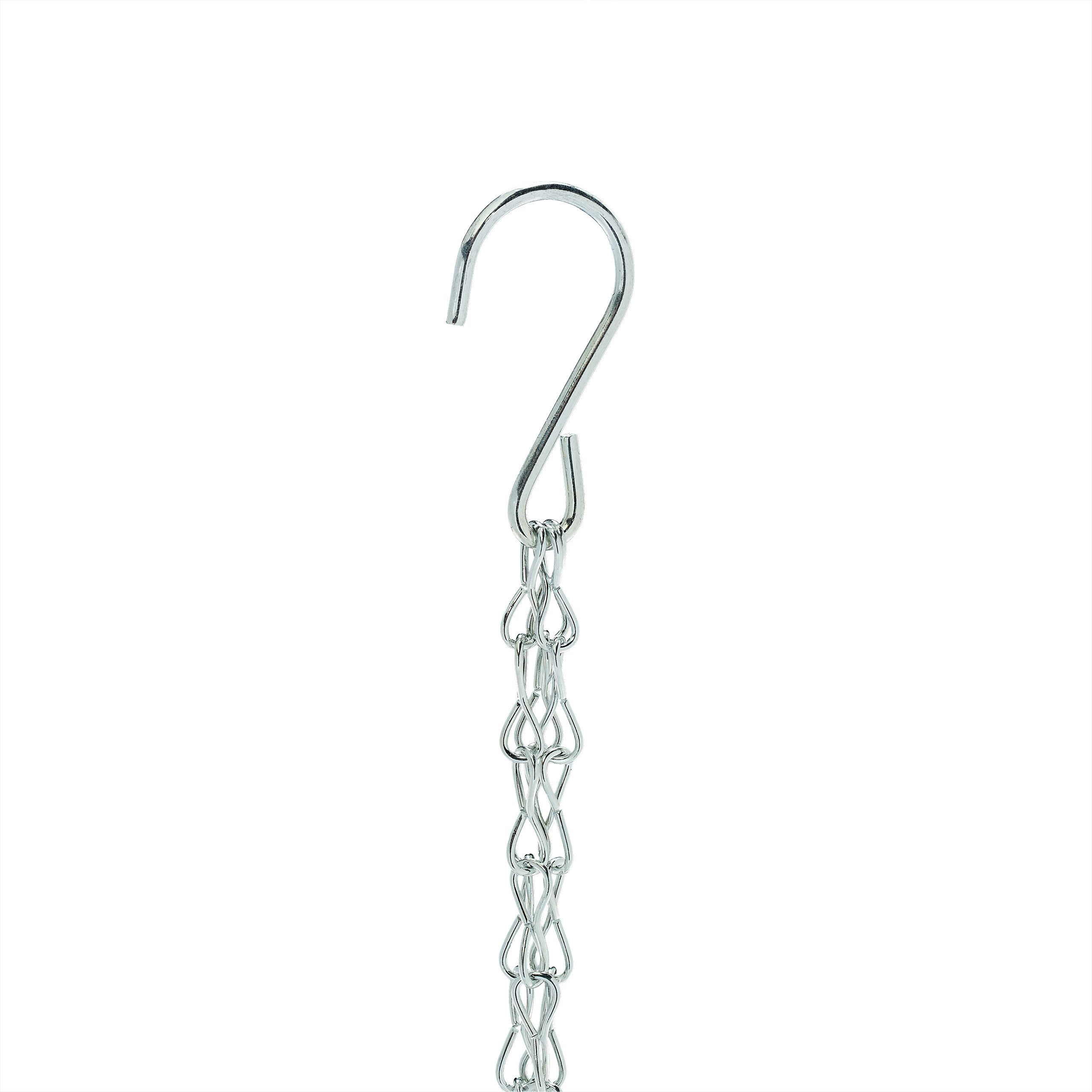 relaxdays Blumenampel Hängender Discokugel Pflanzentopf