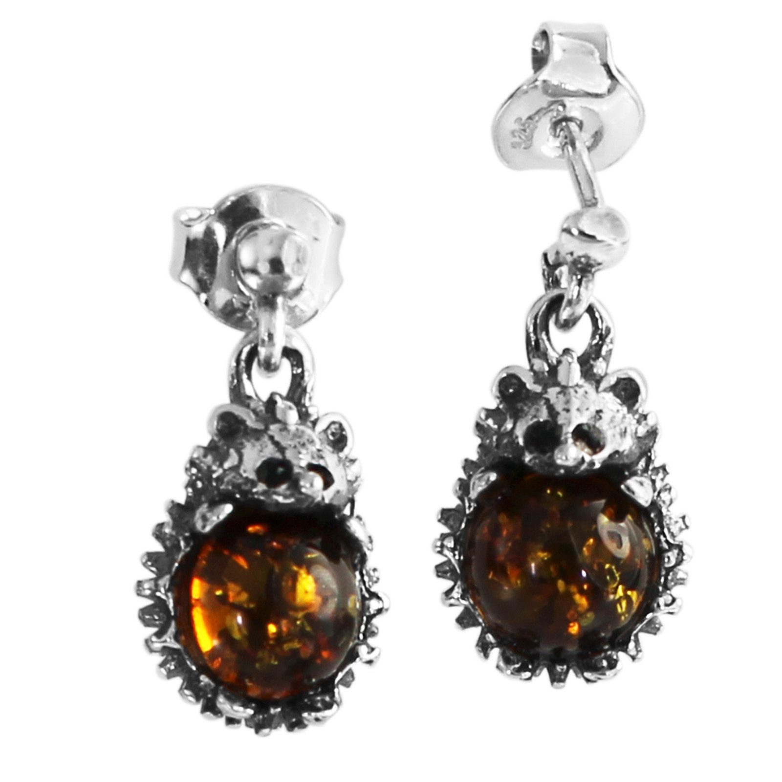 OSTSEE-SCHMUCK Paar Ohrstecker Ostsee-Schmuck Ohrstecker Igel Ohrstecker Ig günstig online kaufen