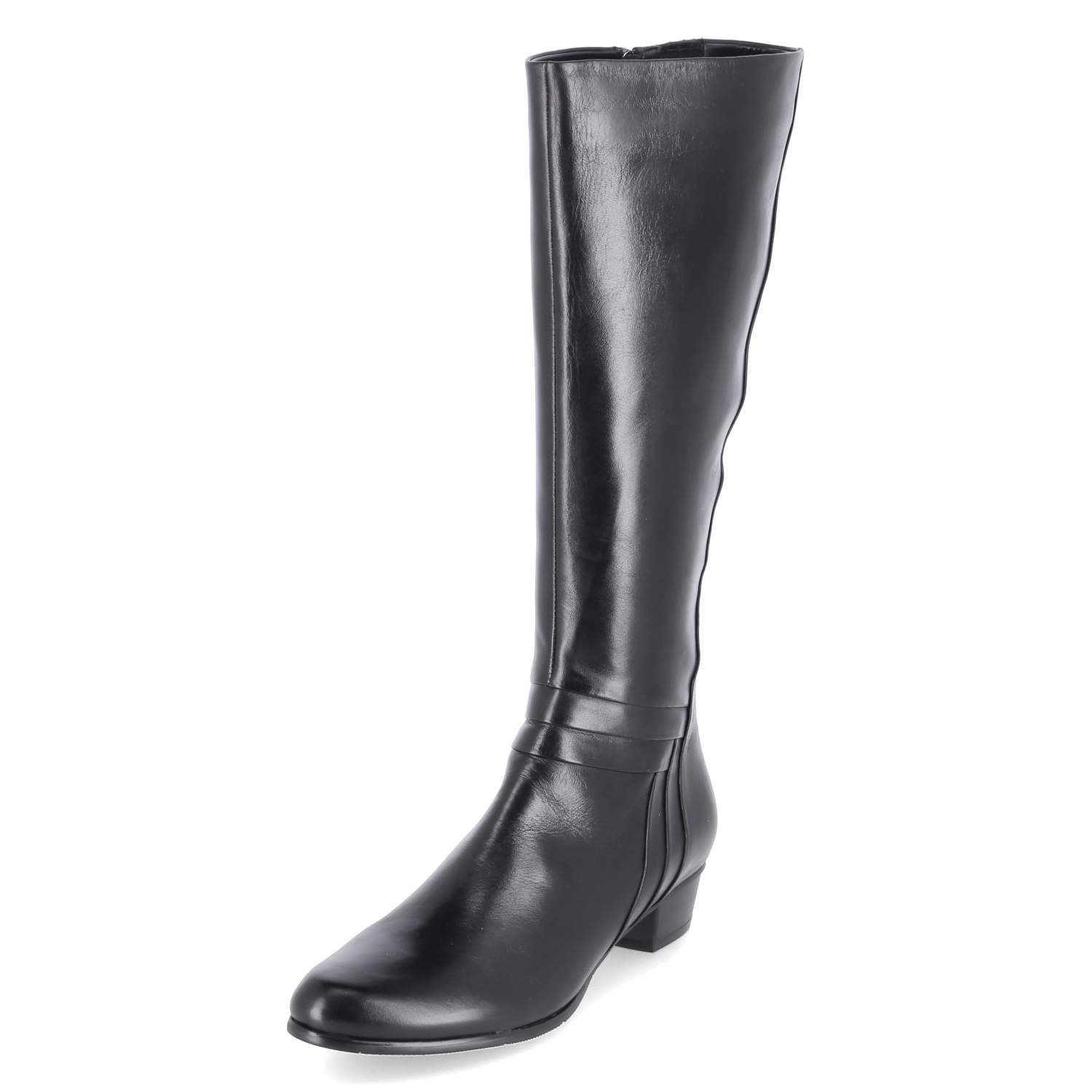 Kaerlek Kaerlek Stefany 400/003 Black Damen Glattleder schwarz Stiefel günstig online kaufen