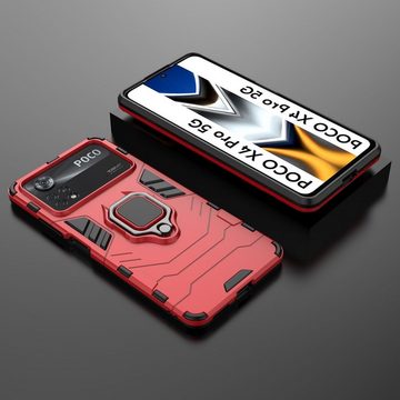 König Design Handyhülle Xiaomi Poco X4 Pro 5G, Schutzhülle Case Cover Backcover Etuis Bumper