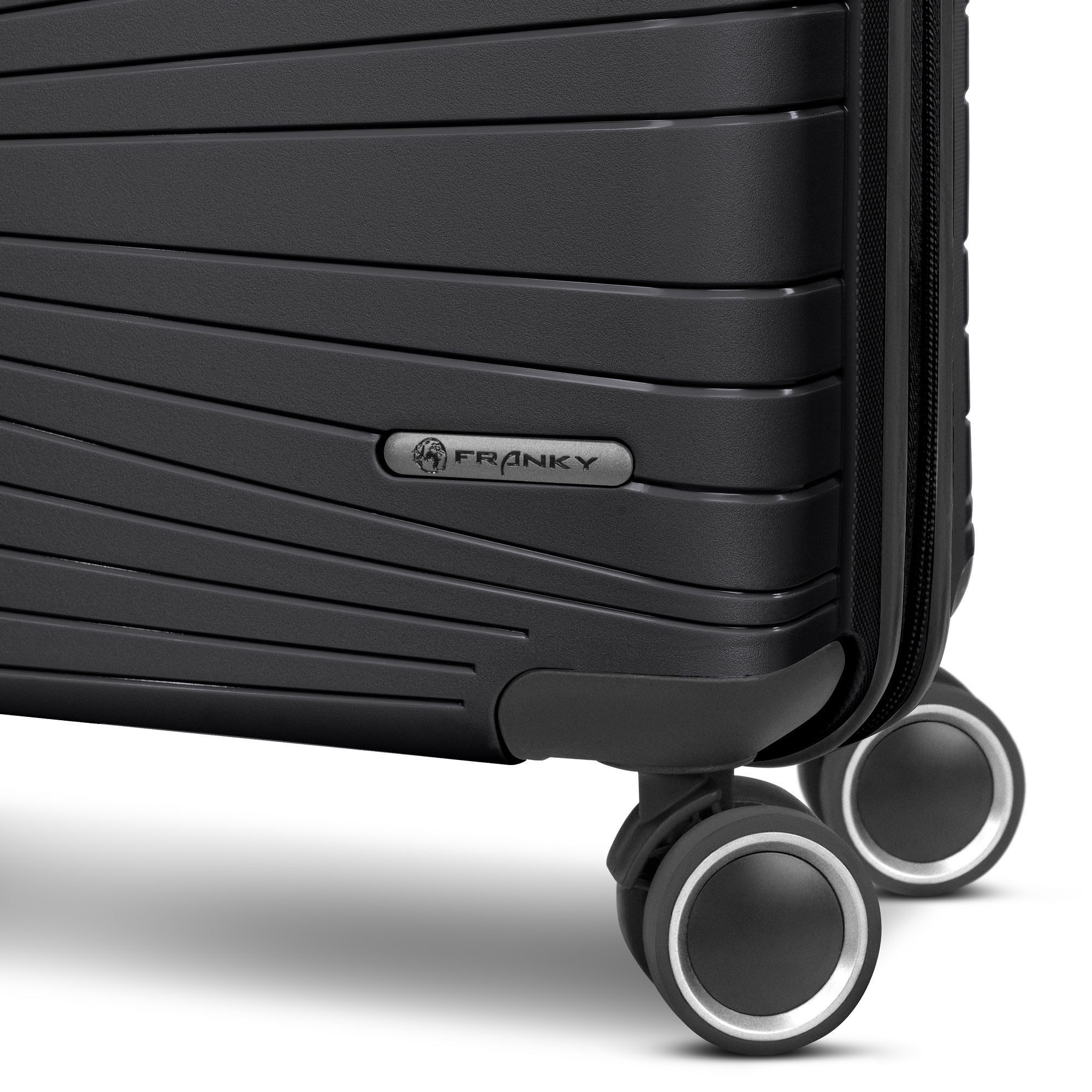 Franky Hartschalen-Trolley Dallas 3.0, 4 Rollen, Polypropylen