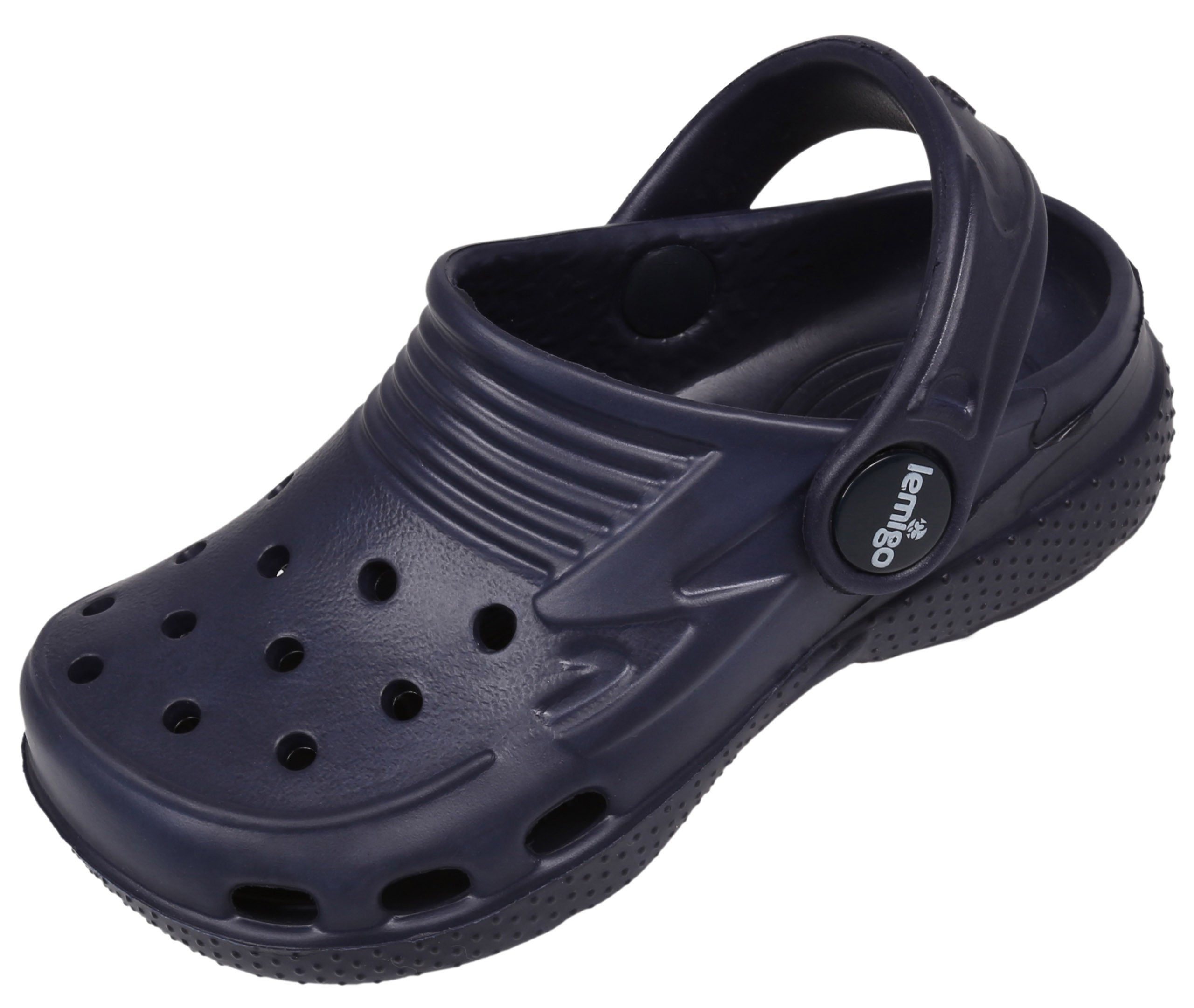 Dunkelblaue Clogs Badeschuhe für Kinder LEMIGO 29 EU / 10.5 UK Clog