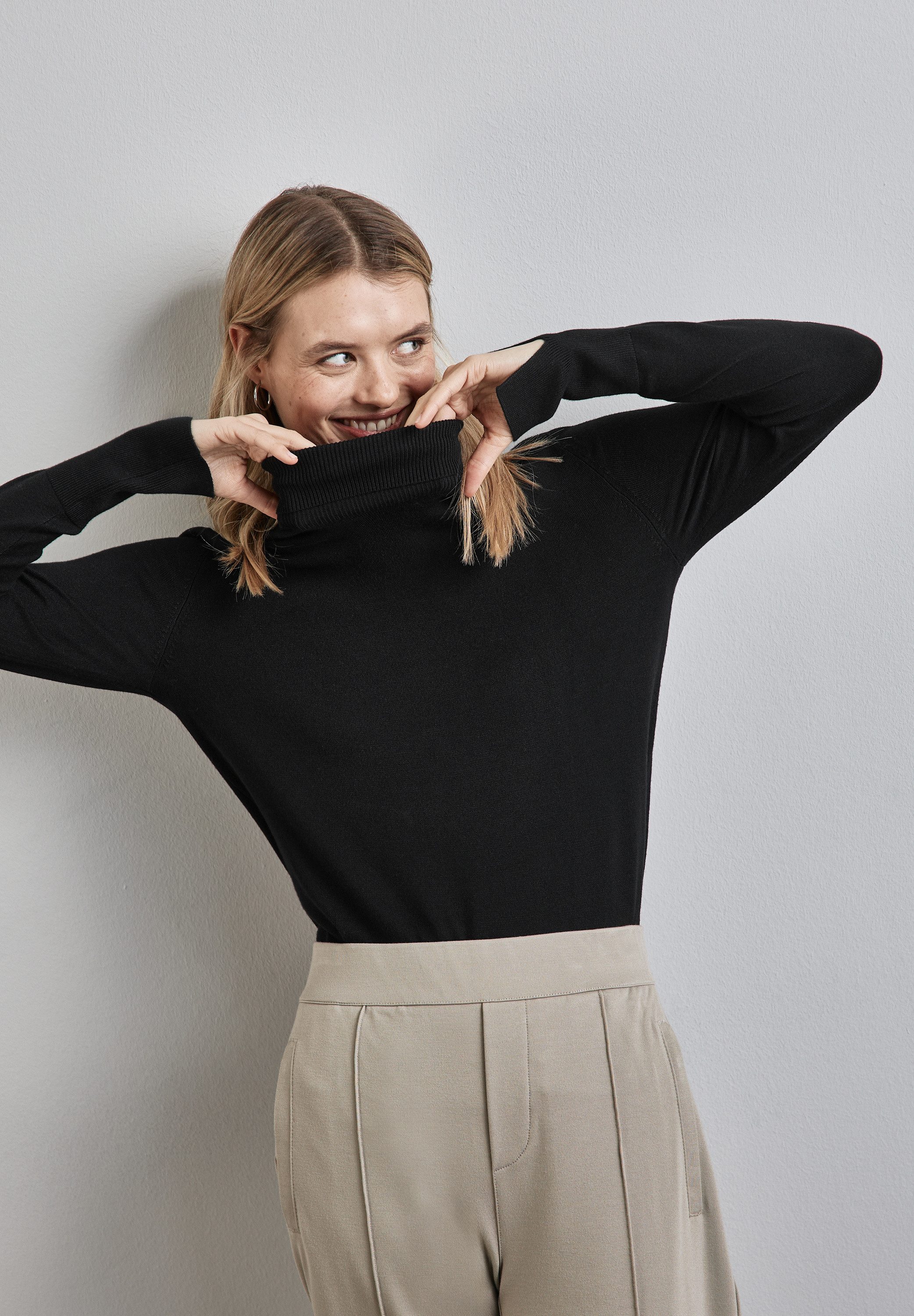 STREET ONE Rollkragenpullover mit Rollkragen günstig online kaufen
