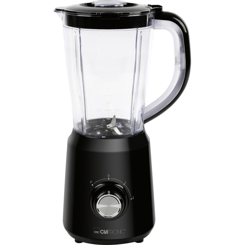 CLATRONIC Standmixer Clatronic UM 3826 Multifunktionsmixer 500 W Schwarz, 500.00 W