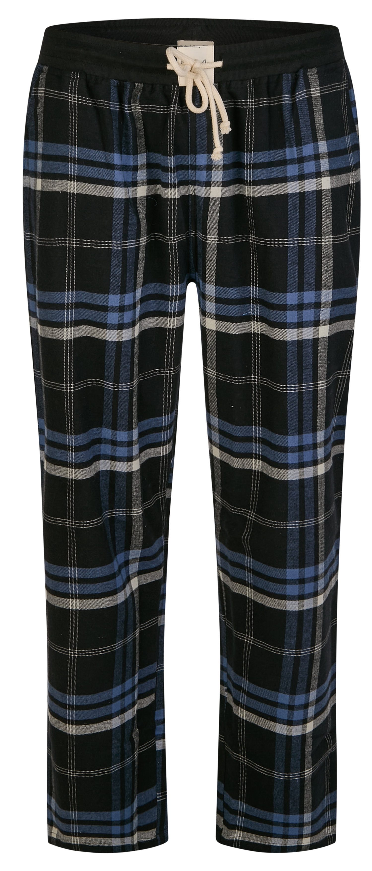 Pyjamahose Herren Flanell Schlafanzughose