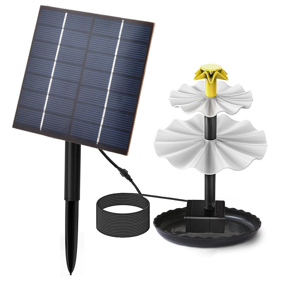 Refttenw Solarpumpe Solar Springbrunnen Garten-Wasserpumpe mit günstig online kaufen
