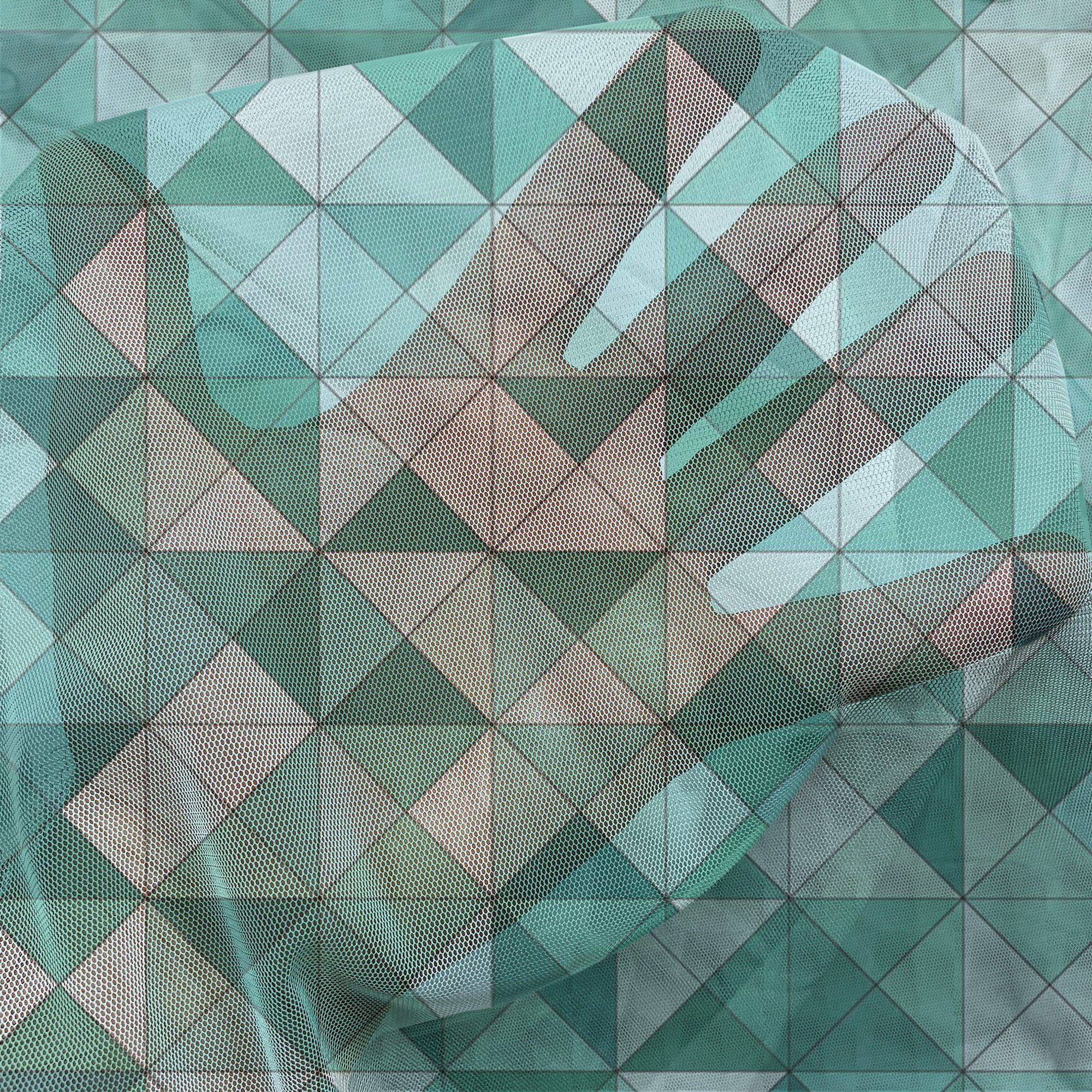 Party Dreieck-Mosaik-Form Hochzeit Panels, Geometrisch Gardine Drapierung 2 für schiere Abakuhaus,