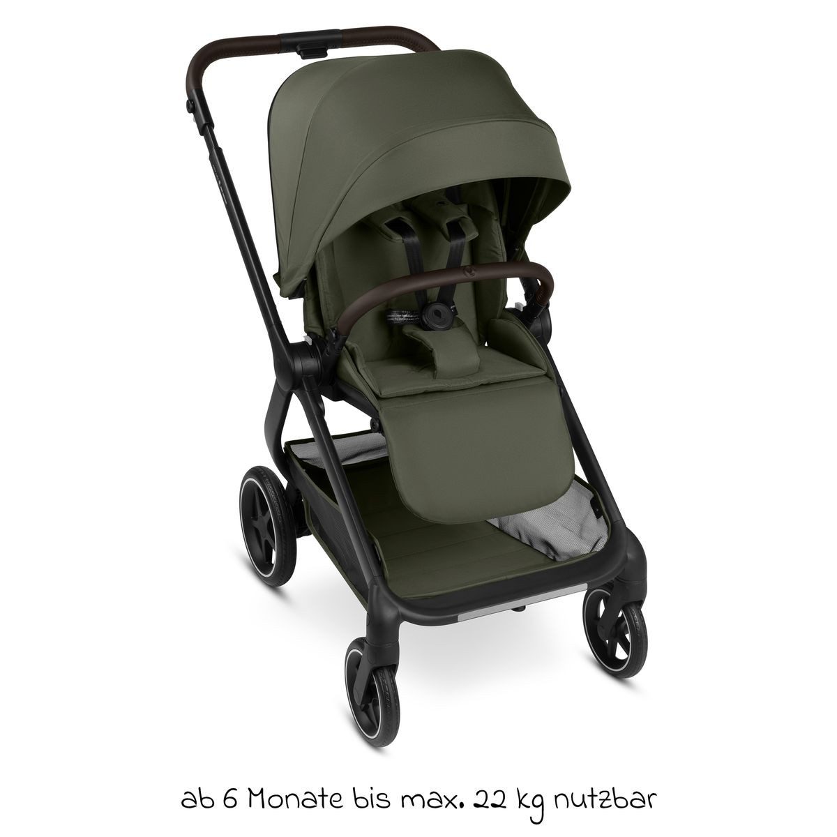 ABC Design Kombi-Kinderwagen City Life - Avocado, 2in1 Kinderwagen Buggy Set mit Babywanne & Sportsitz bis 22 kg