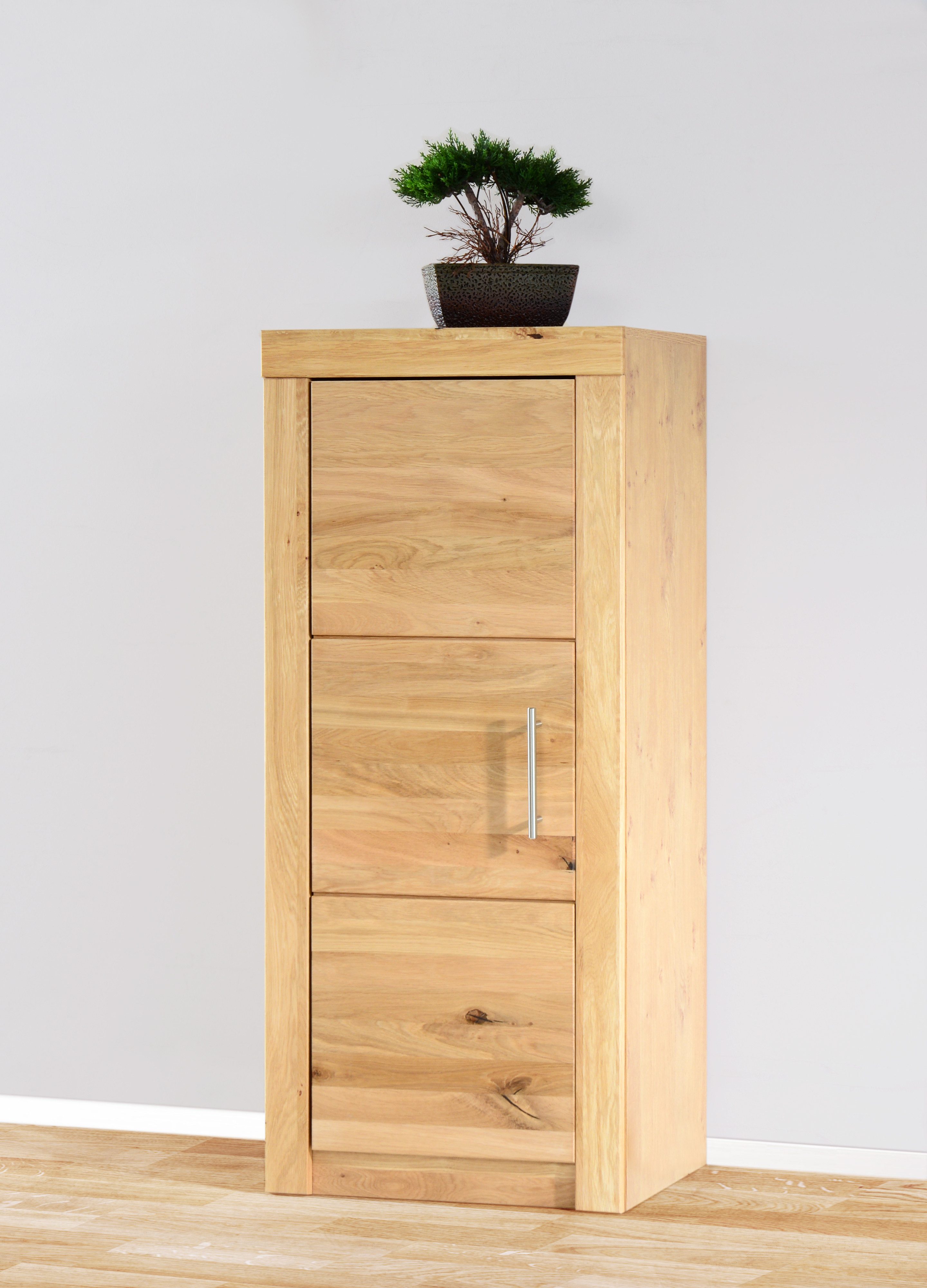 VOGL Möbelfabrik Aktenschrank Toronto in 2 Breite, 3 Fächer, teilmassiv, Höhe 119 cm, Made in Germany