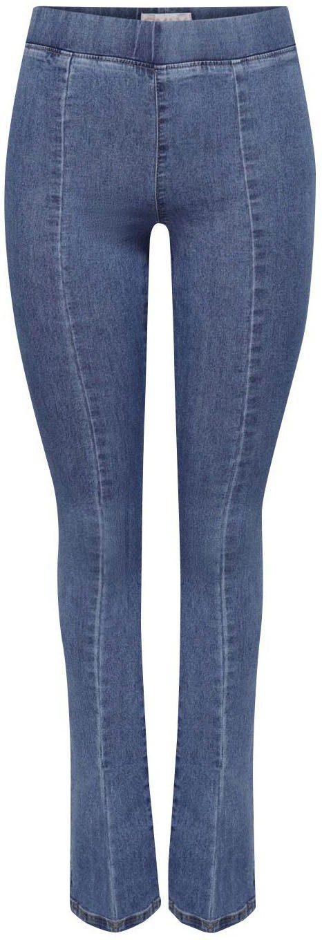 ONLY High-waist-Jeans ONLPAIGE HW SKINNY WO DNM in Leggings Form