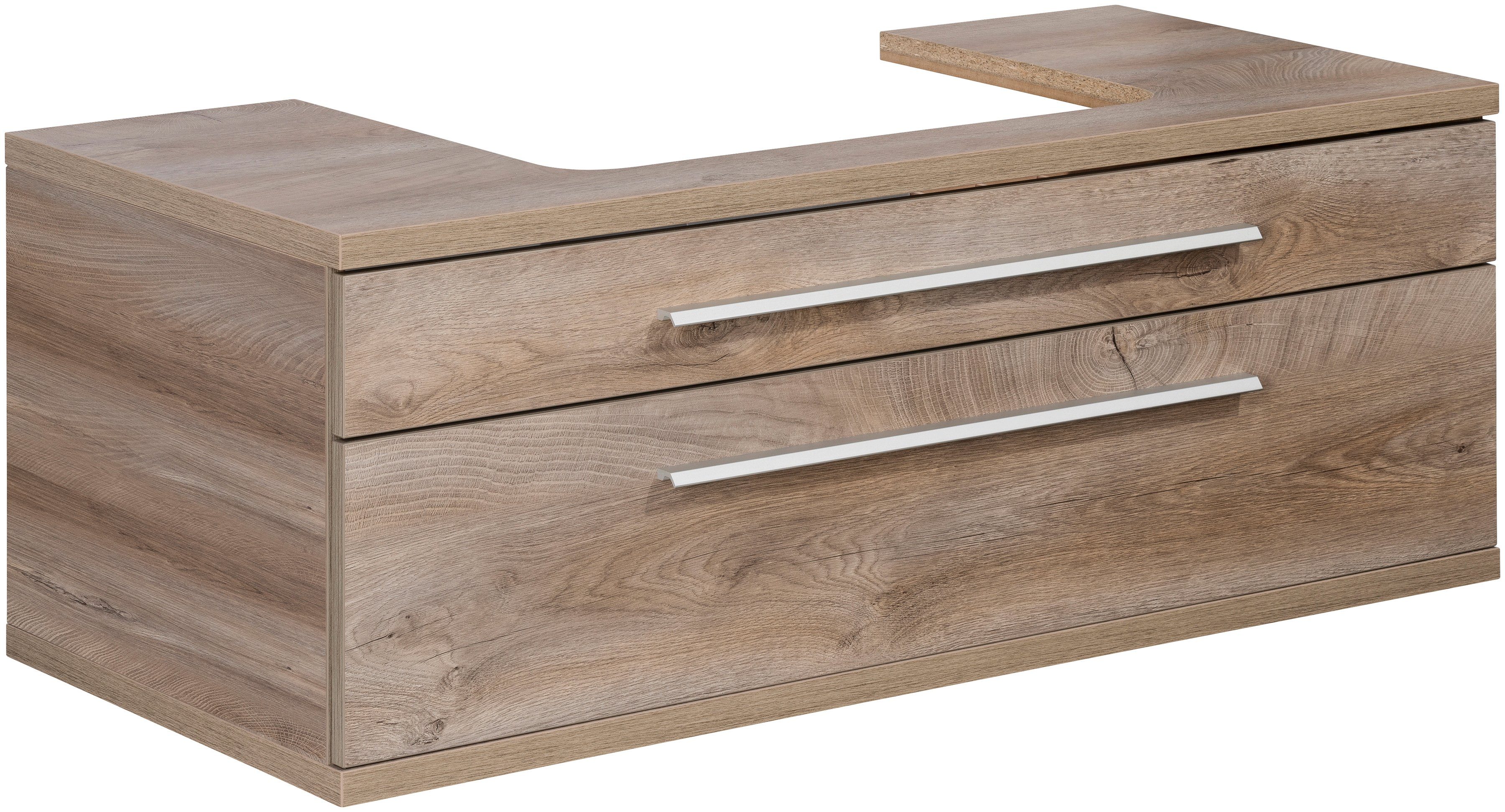 FACKELMANN Waschbeckenunterschrank Stanford Badmöbel Breite 110 cm