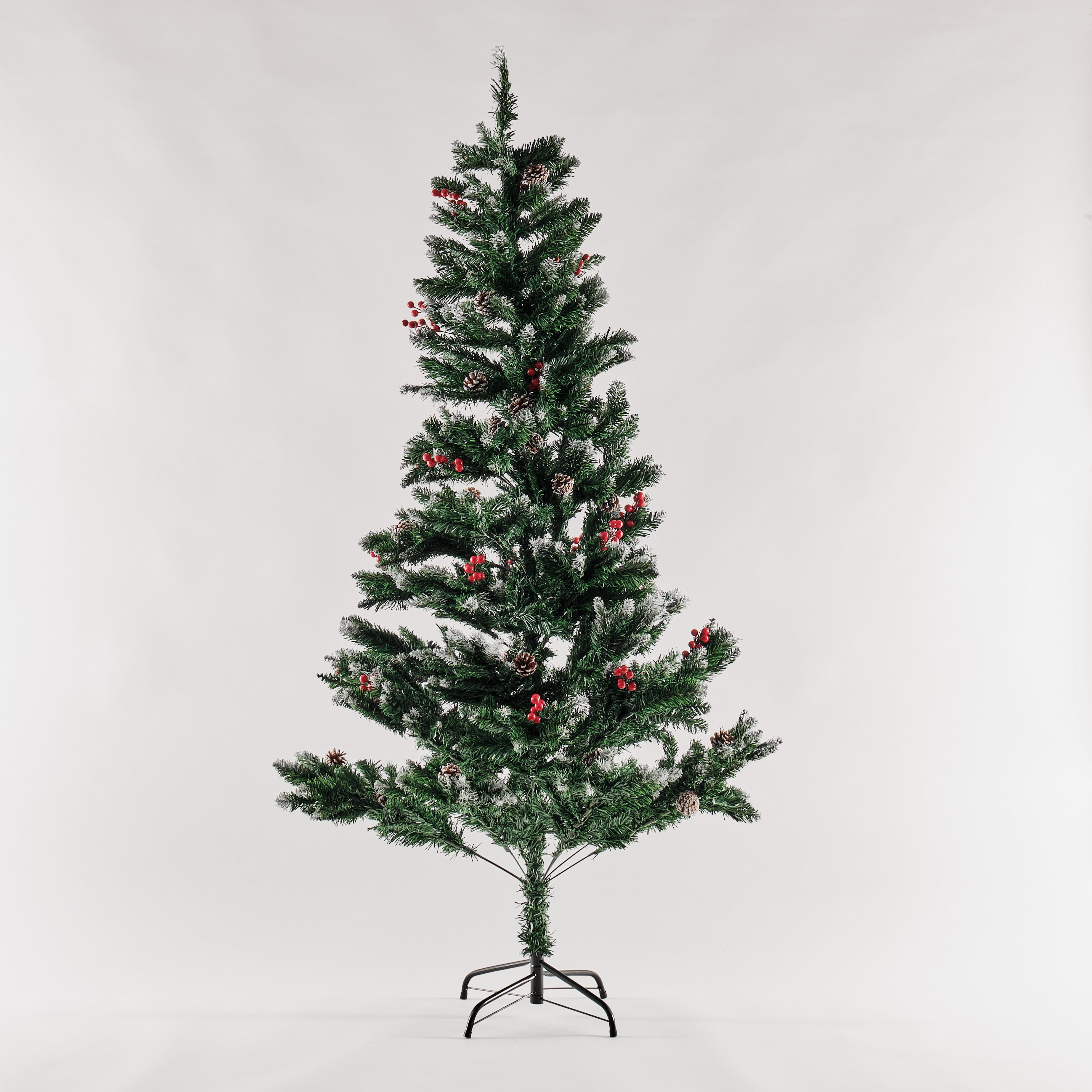 Künstlicher Künstlicher 702 Zweige Weihnachtsbaum cm, H TOPCENT 180 Weihnachtsbaum, künstlich,