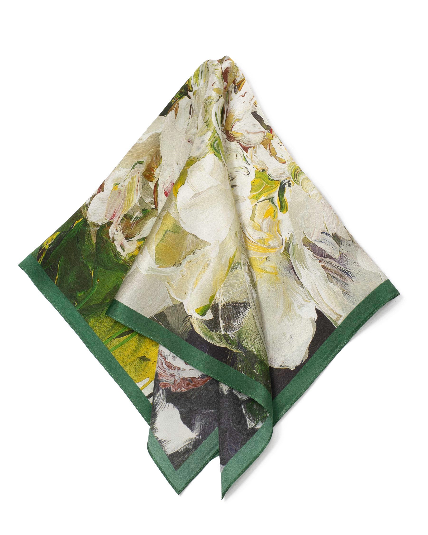 MayTree Seidentuch Premium quadratisch 64x64cm, weiße günstig online kaufen