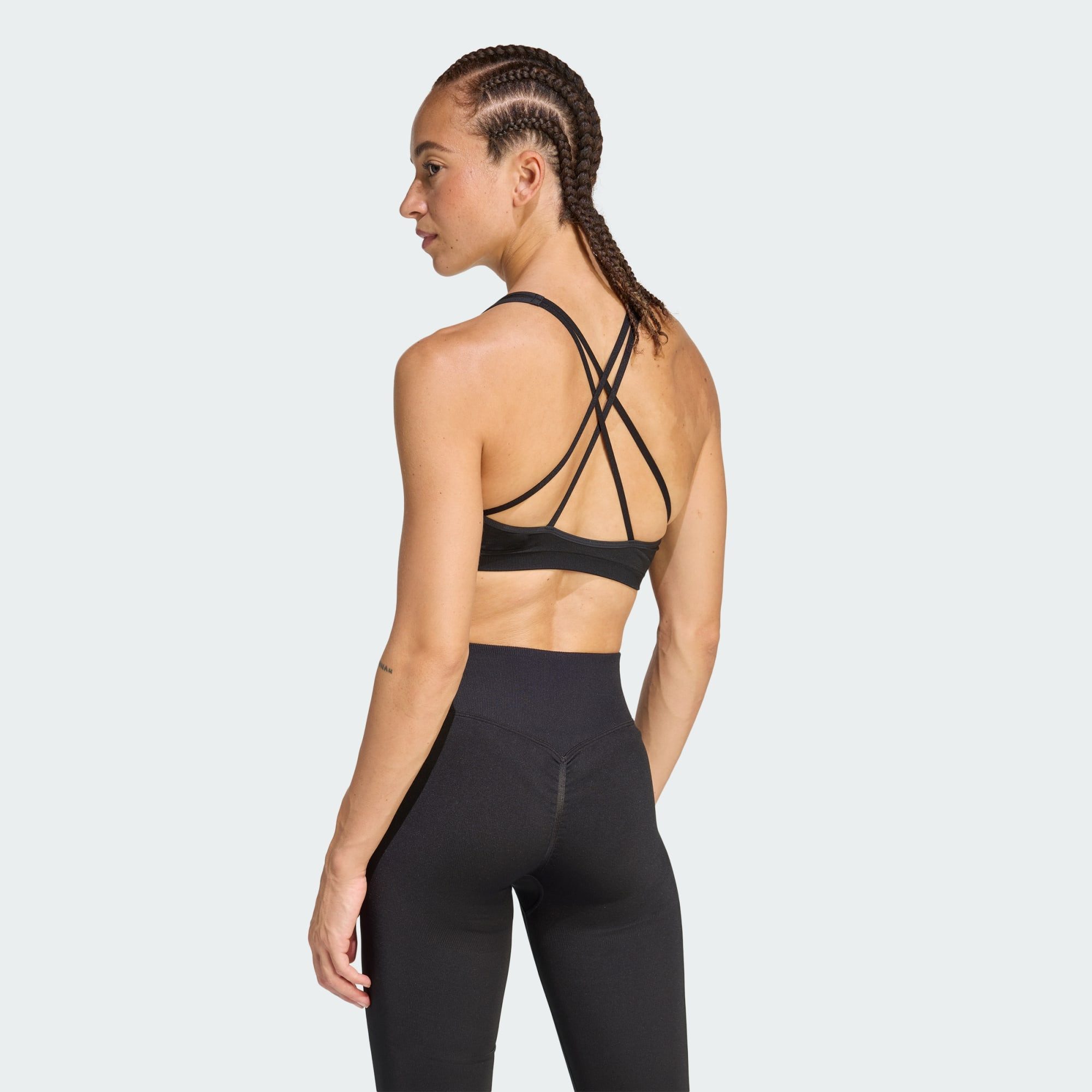 adidas Performance Sport-BH WORKOUT ESSENTIALS KNIT LIGHT SUPPORT BH (1-tlg)