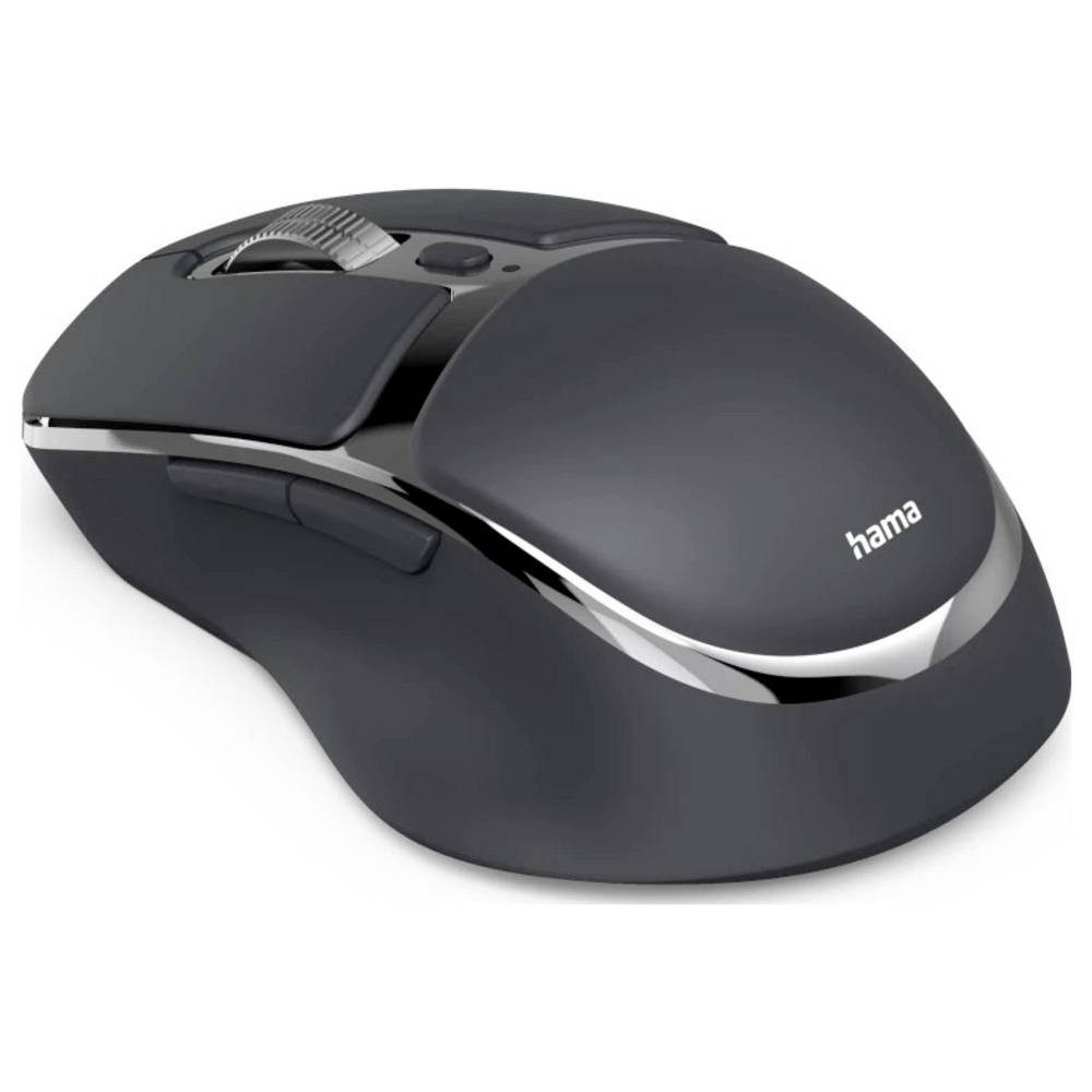 Hama WM-800 Maus Kabellos Optisch Anthrazit 8 Tasten 3200 dpi 00173096 Mäuse
