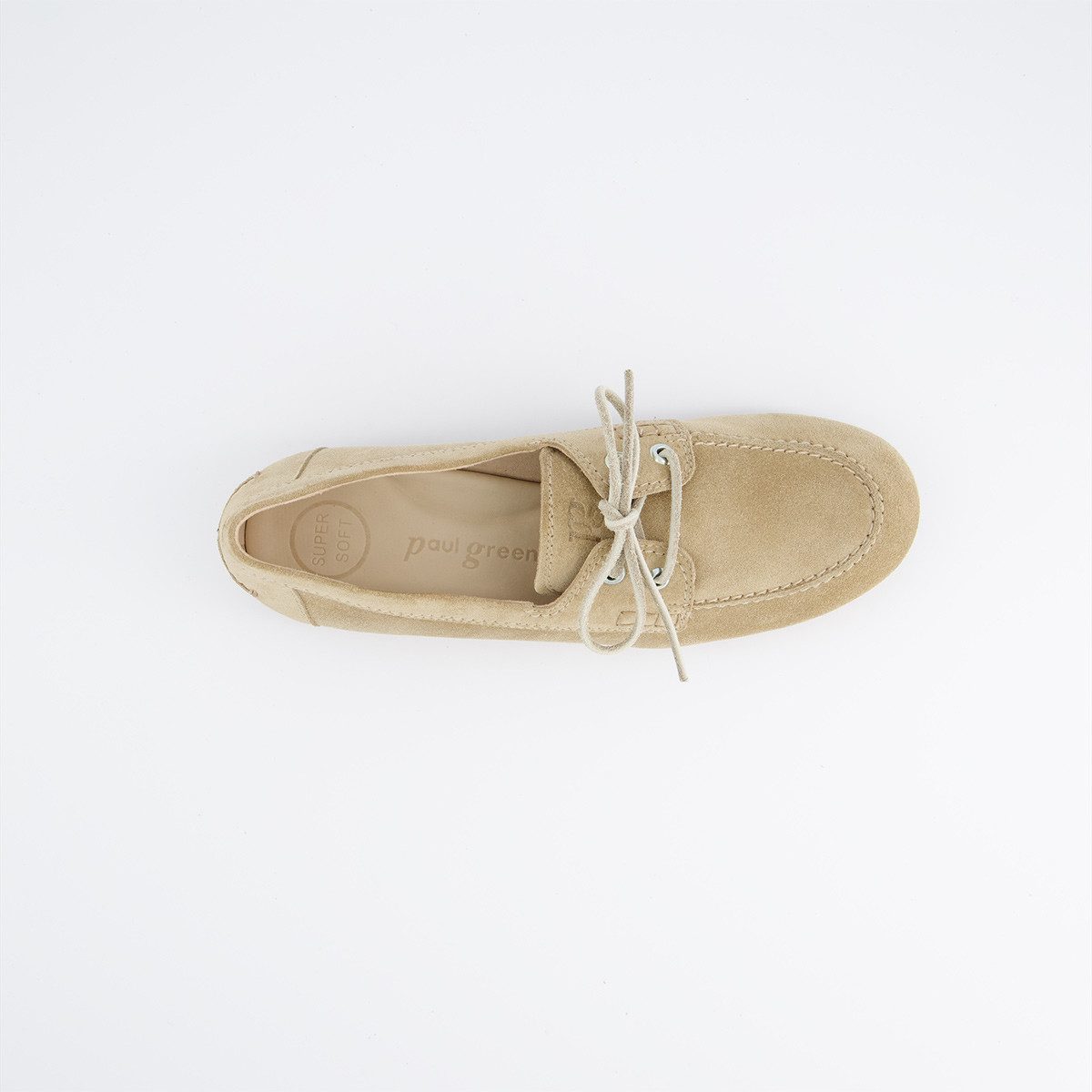 Paul Green Paul Green 1136-000, Schnürschuhe, Beige, Damen Schnürschuh