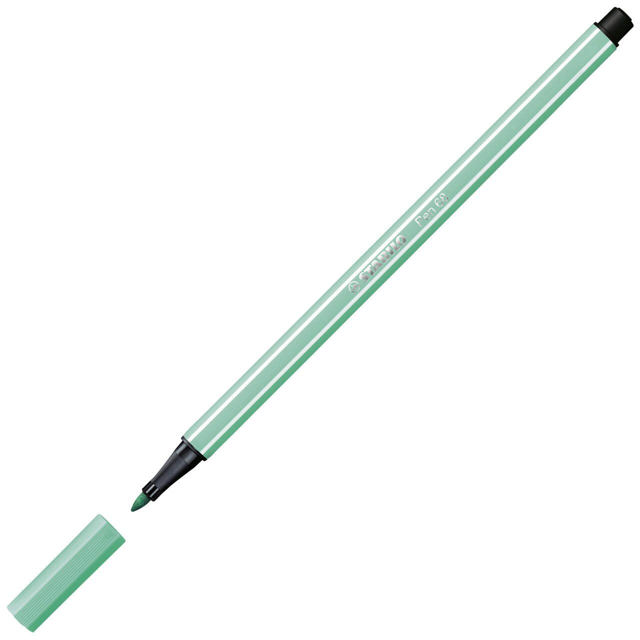 STABILO Filzstift STABILO Pen 68 – Einzelstift Eisgrün 1 mm