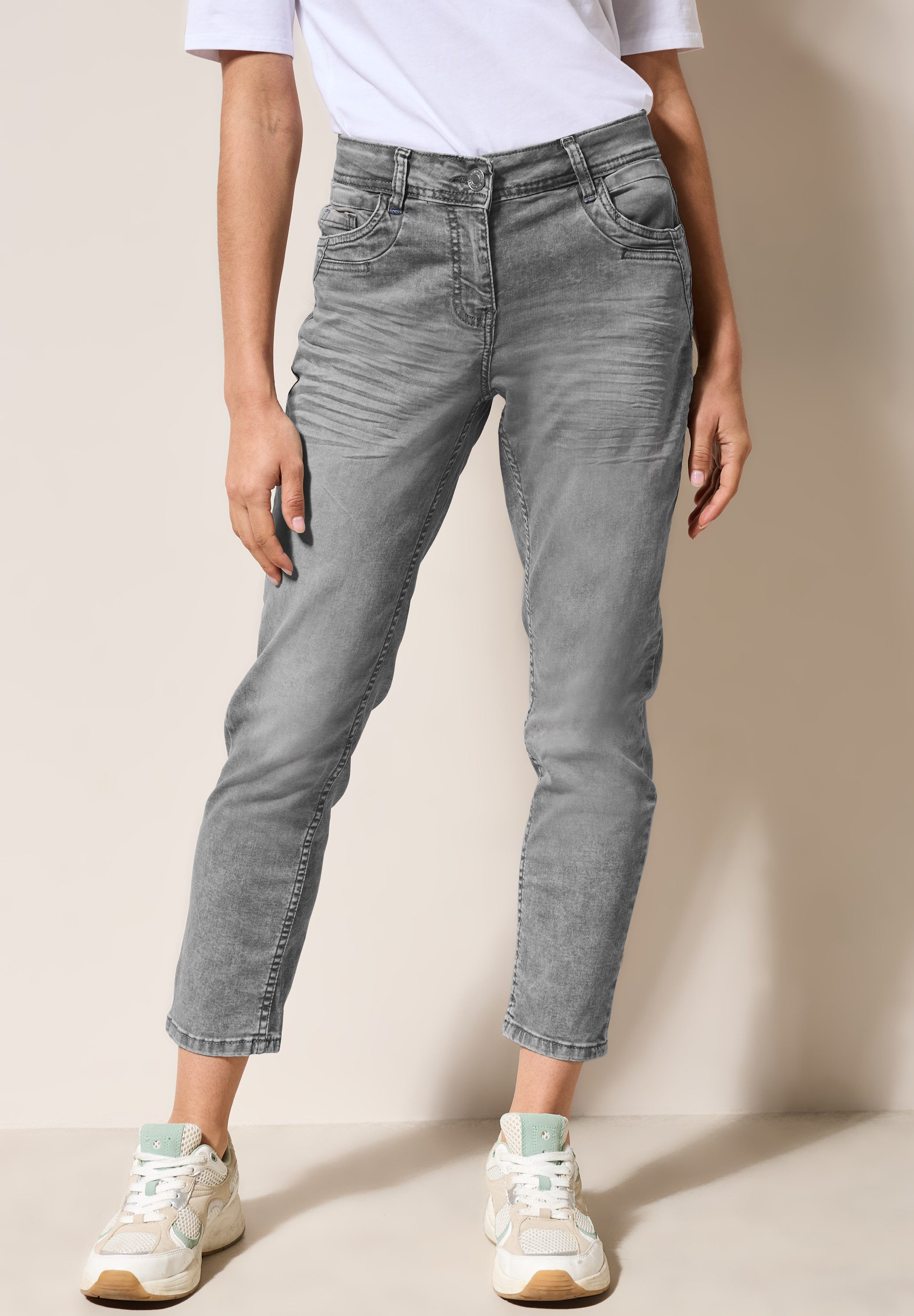 CECIL 5-Pocket-Jeans Style Scarlett Mid Waist mit schmalem Bein günstig online kaufen