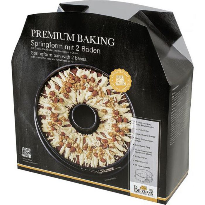 Birkmann Springform Premium Baking 2 Böden 26 cm