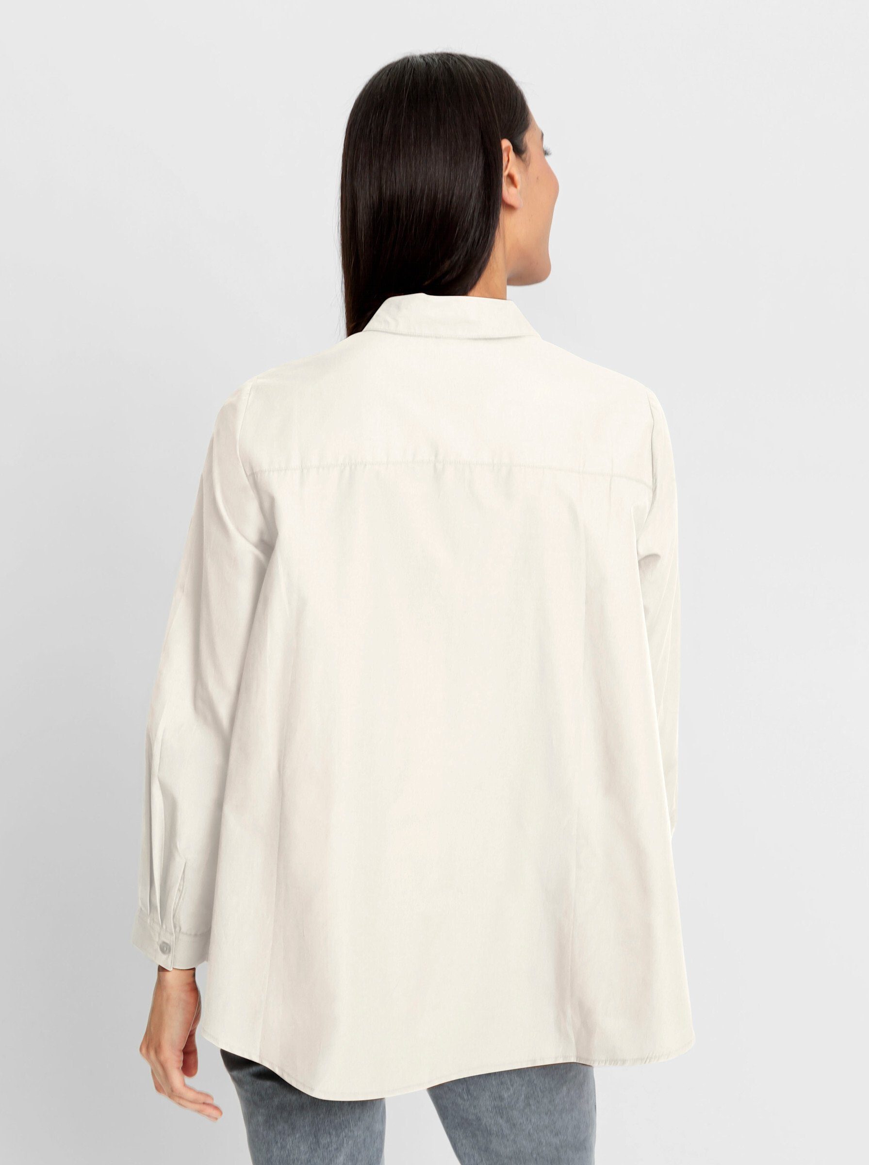 heine Klassische Bluse Longbluse günstig online kaufen