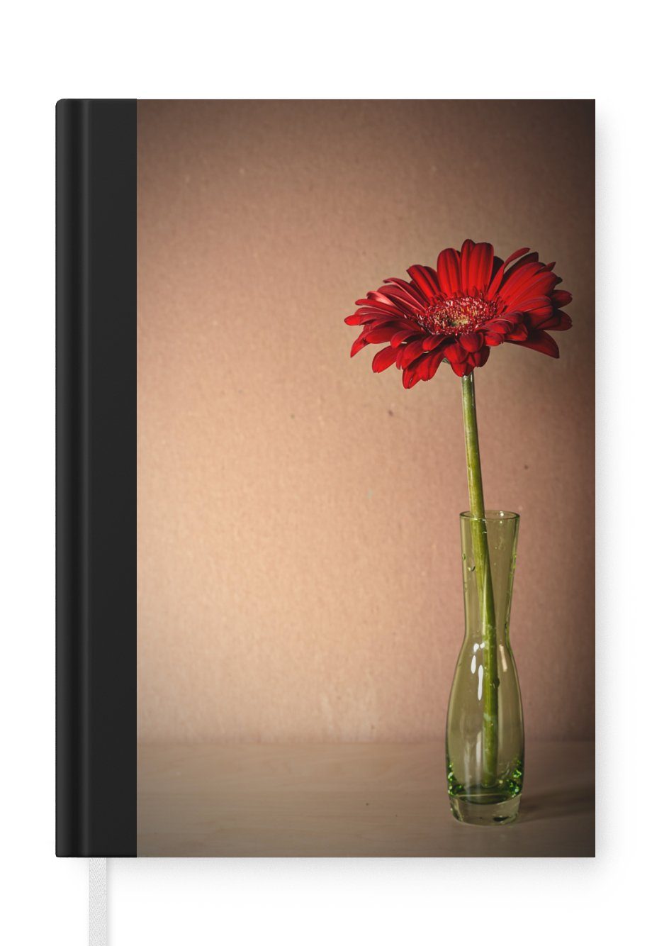 MuchoWow Notizbuch Blume - Vase - Stilleben, Journal, Merkzettel, Tagebuch, Notizheft, A5, 98 Seiten, Haushaltsbuch