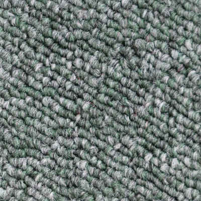 Teppichfliese »Neapel«, Renowerk, quadratisch, Höhe 6 mm, 20 Stk., 5 m², grün, selbstliegend, fußbodenheizungsgeeignet, Teppichfliese 50 cm x 50 cm
