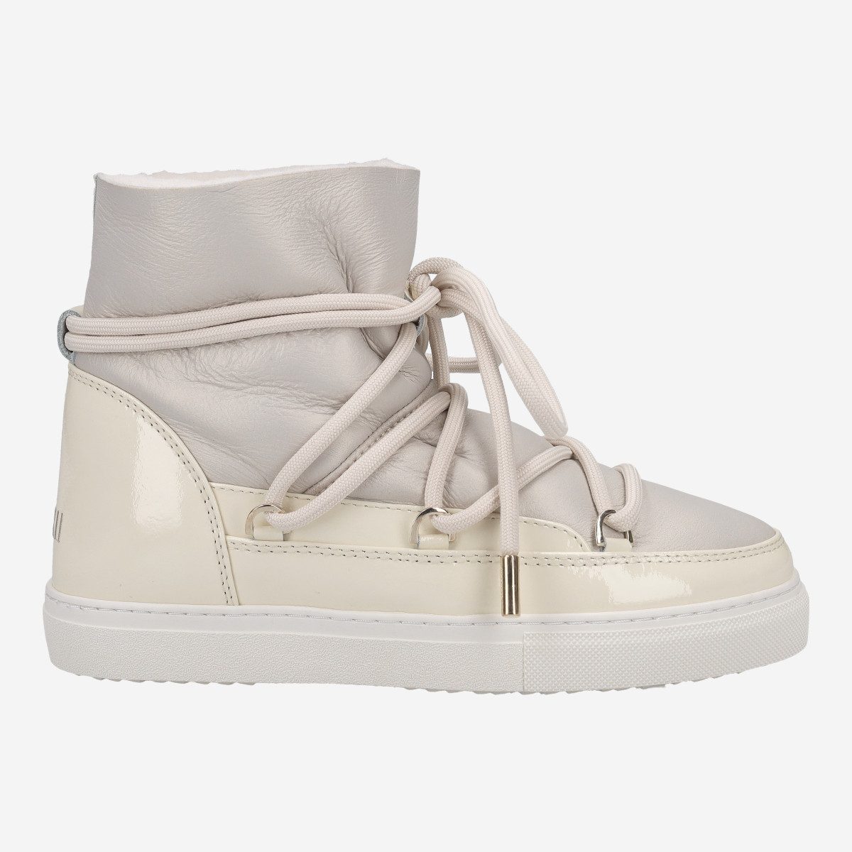 INUIKII INUIKII GLOSS, Warmfutter, Boots in Beige für Damen Stiefel