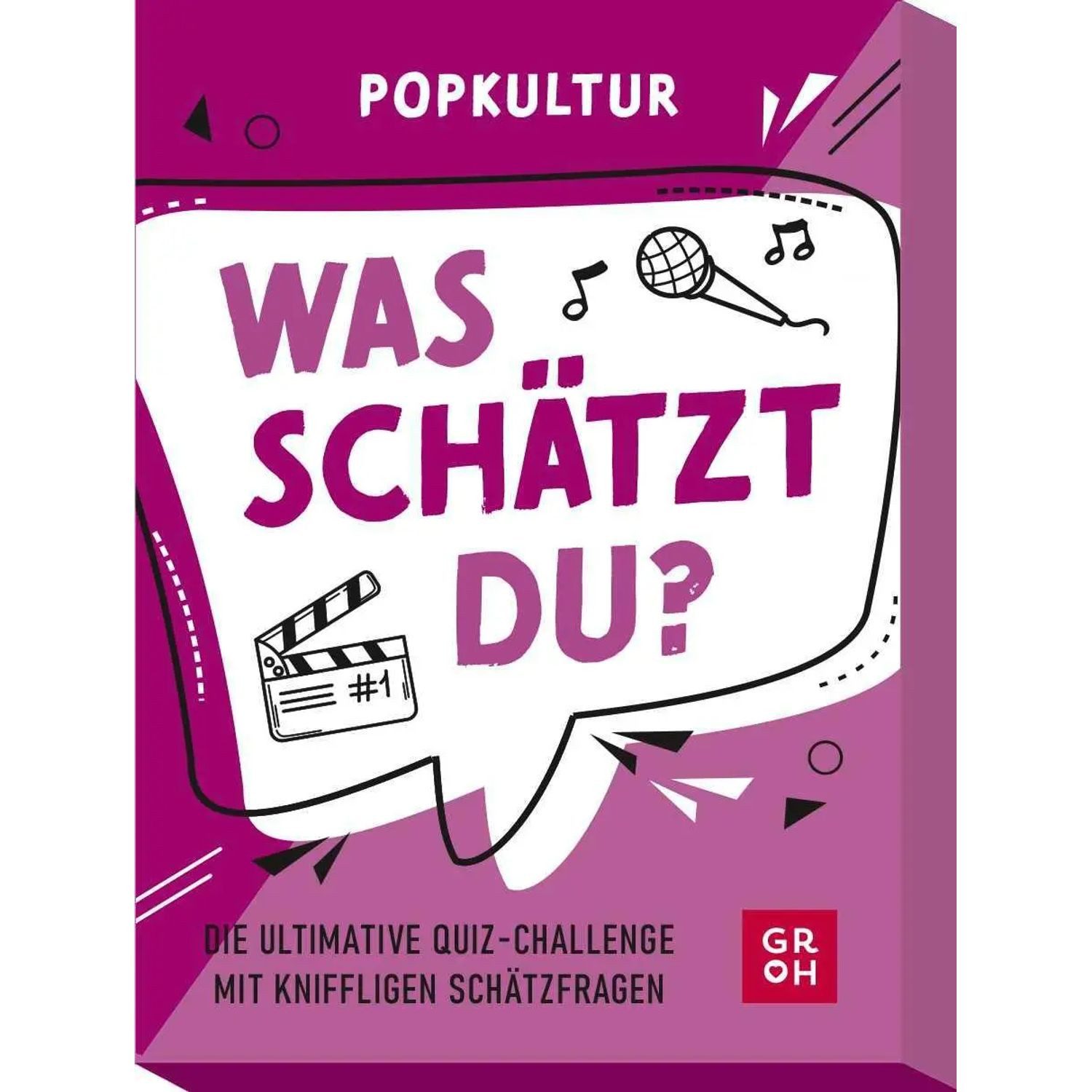 groh Verlag Spiel Was schätzt du? - Popkultur
