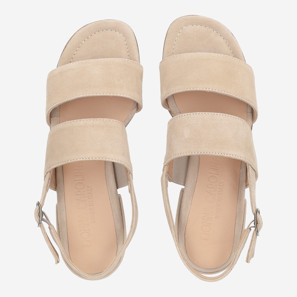 Donna Carolina Donna Carolina LIDO ELEN 57.594.123-001, Sandaletten, Beige, Damen Sandalette