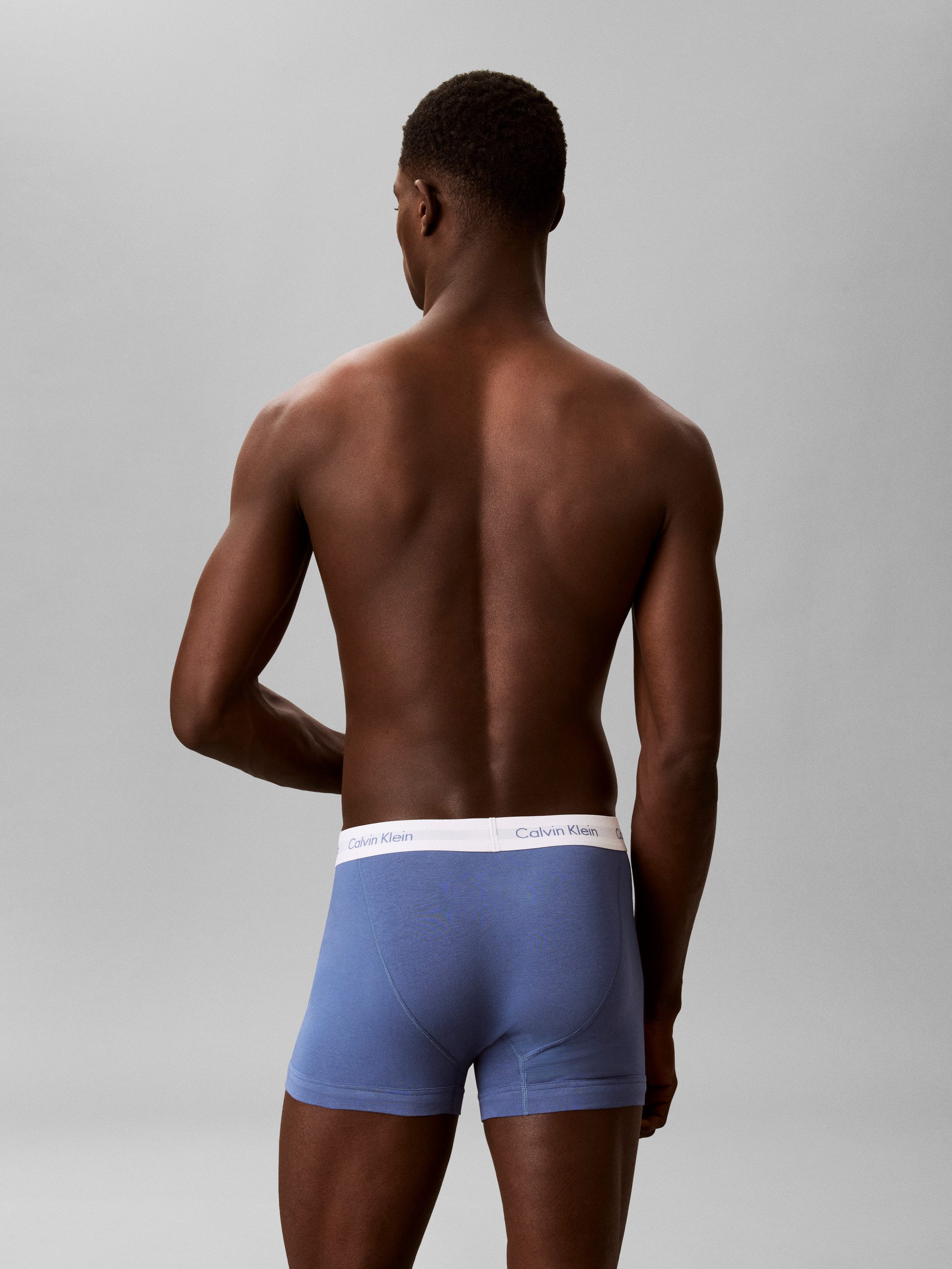 Calvin Klein Underwear Trunk TRUNK 3PK (Packung, 3-St) mit Calvin Klein Logo-Elastikbund (3 Stück)