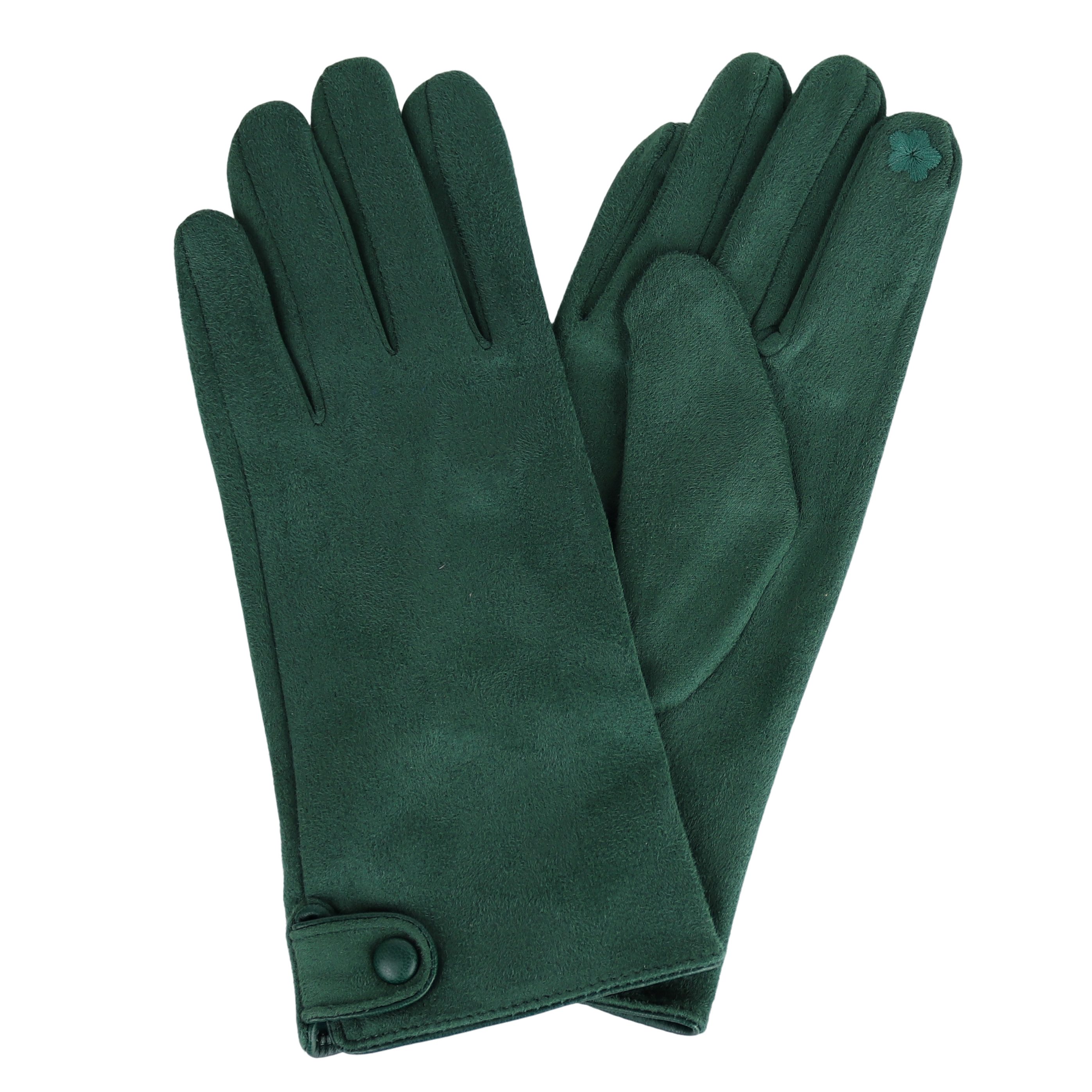 MIRROSI Fleecehandschuhe Damen Touchscreen Handschuhe gefüttert Warm ONESIZE (BASIC zeitlos für immer) aus Stoff sehr weich und warm ideal für Herbst oder Winter